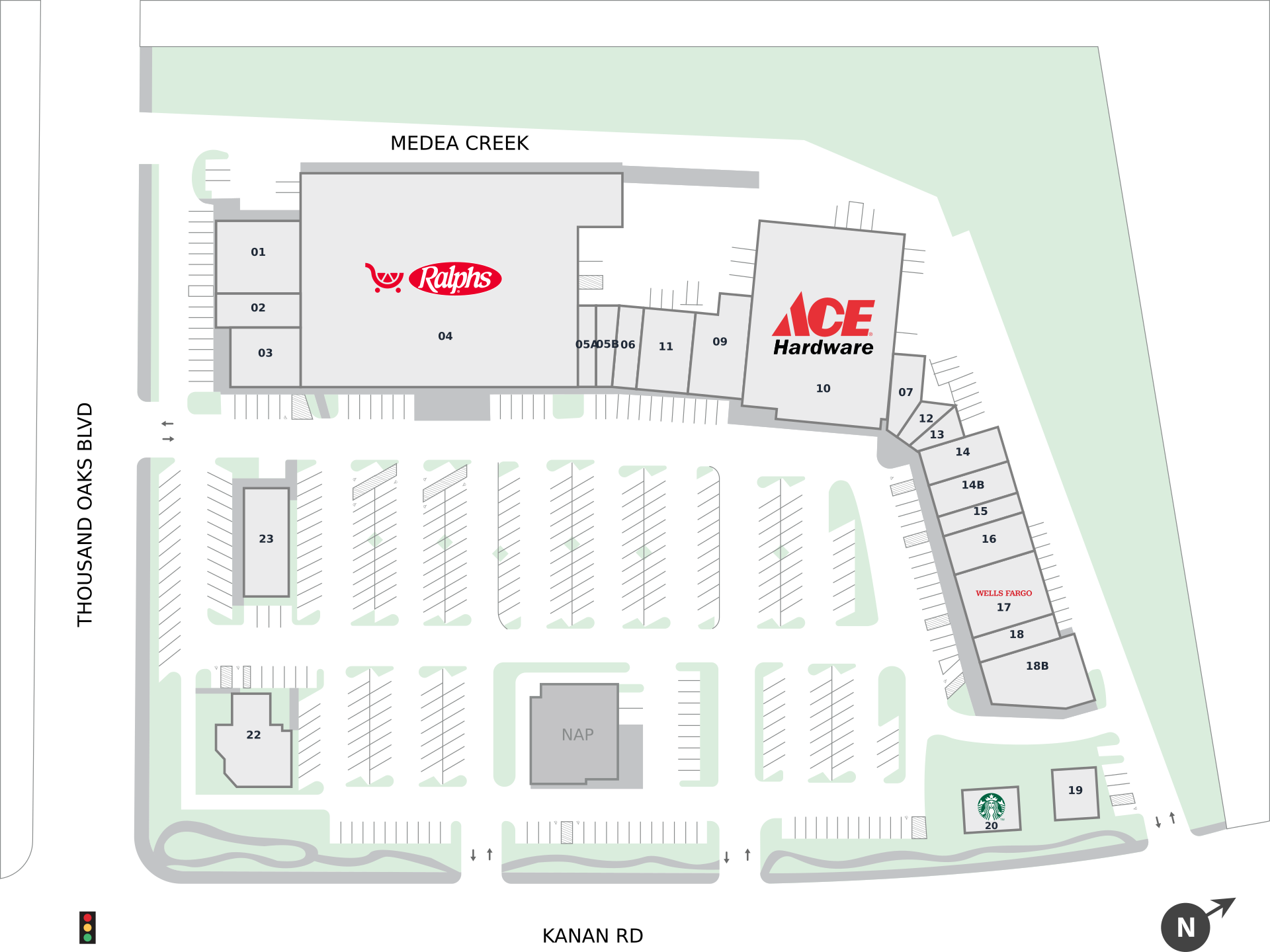 Twin Oaks Shopping Center Site Plan