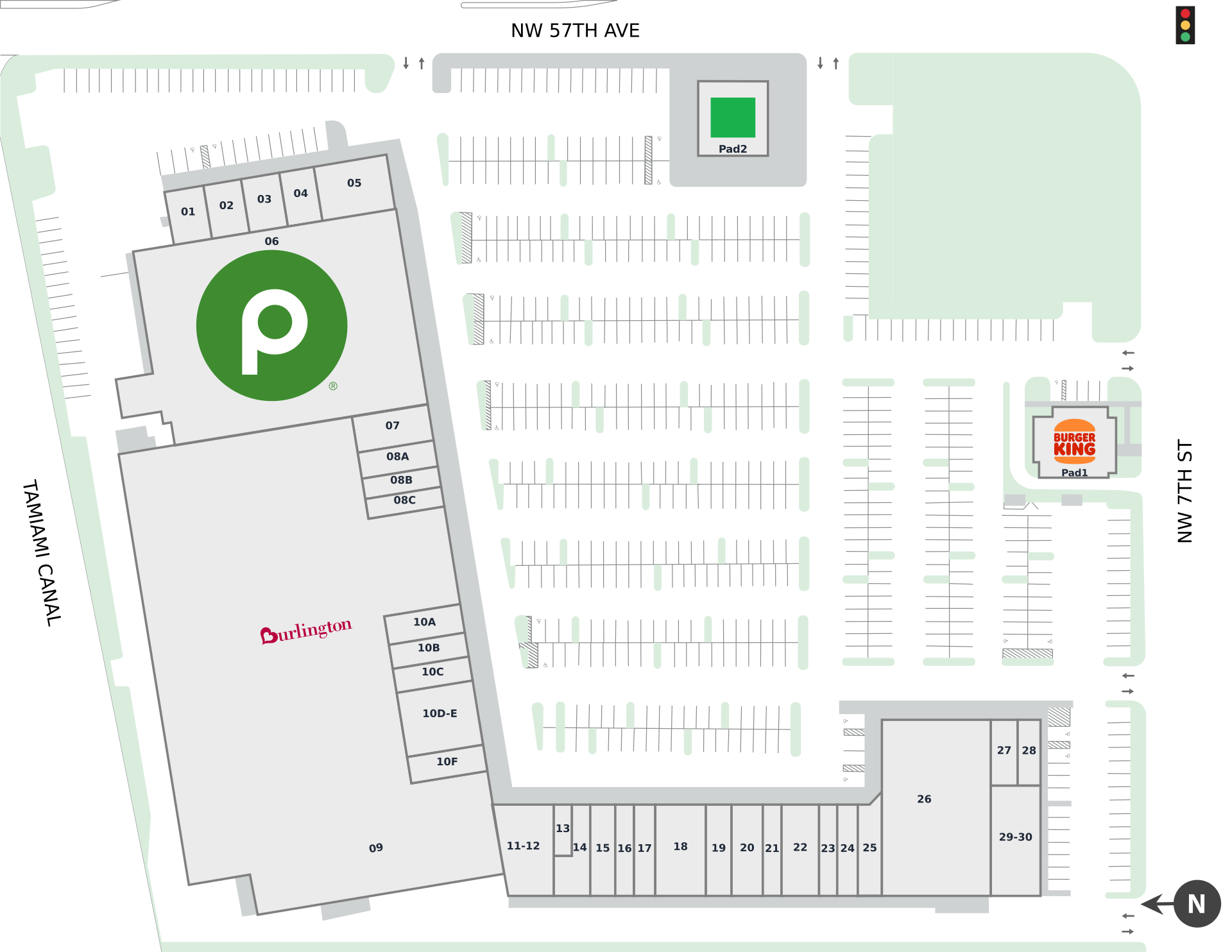 Airpark Plaza Shopping Center Site Plan