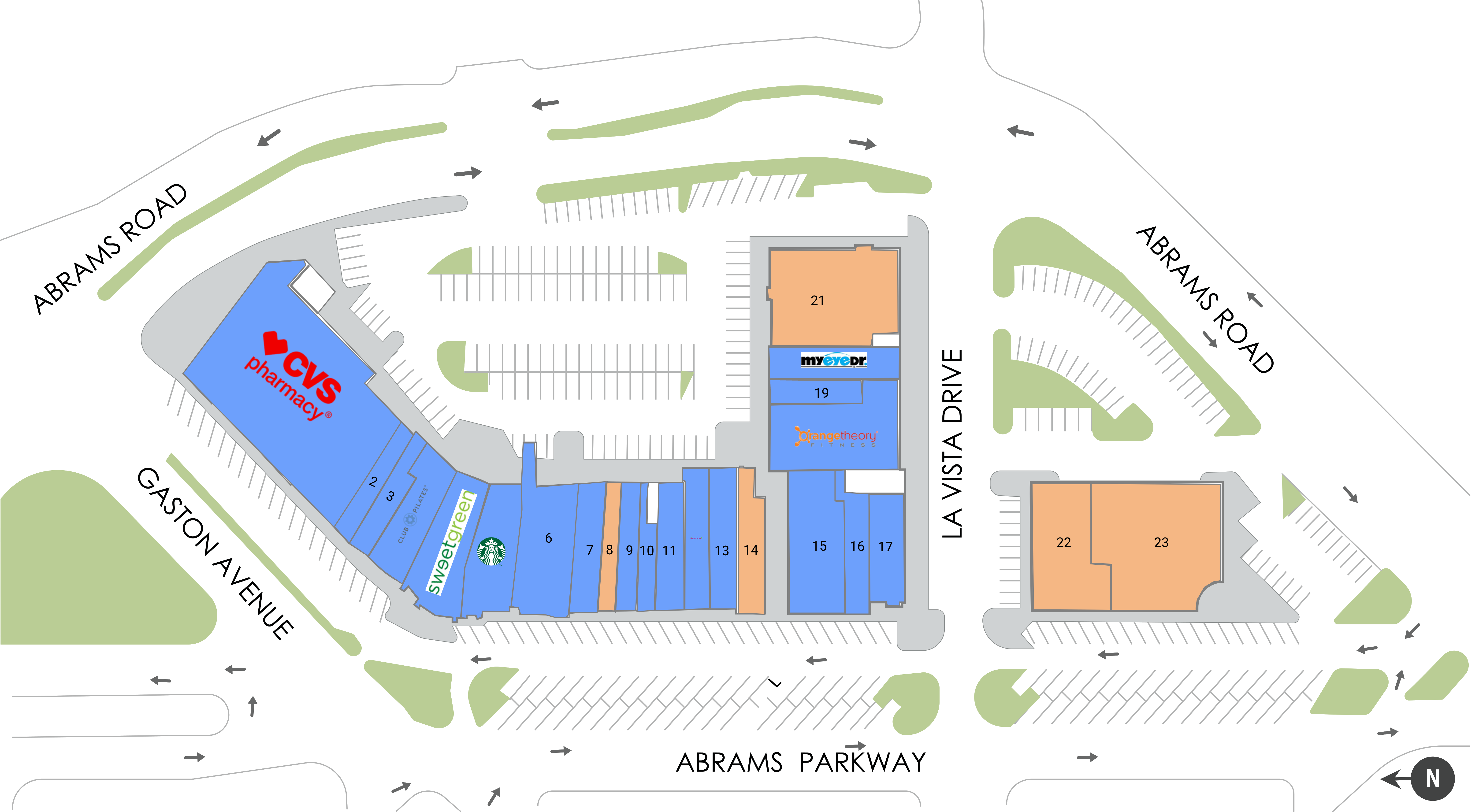 Lakewood Shopping Center Site Plan