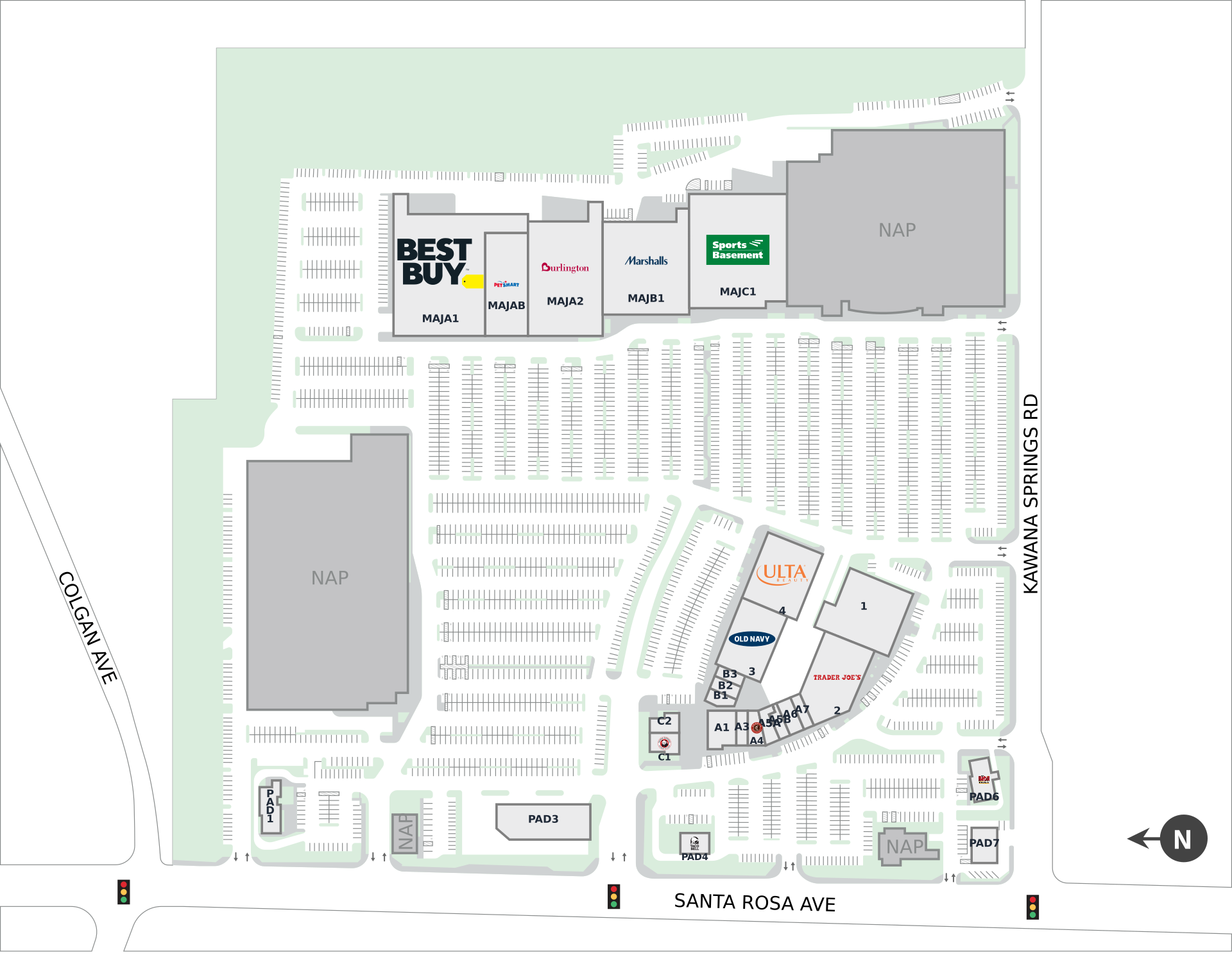 Santa Rosa Marketplace Site Plan