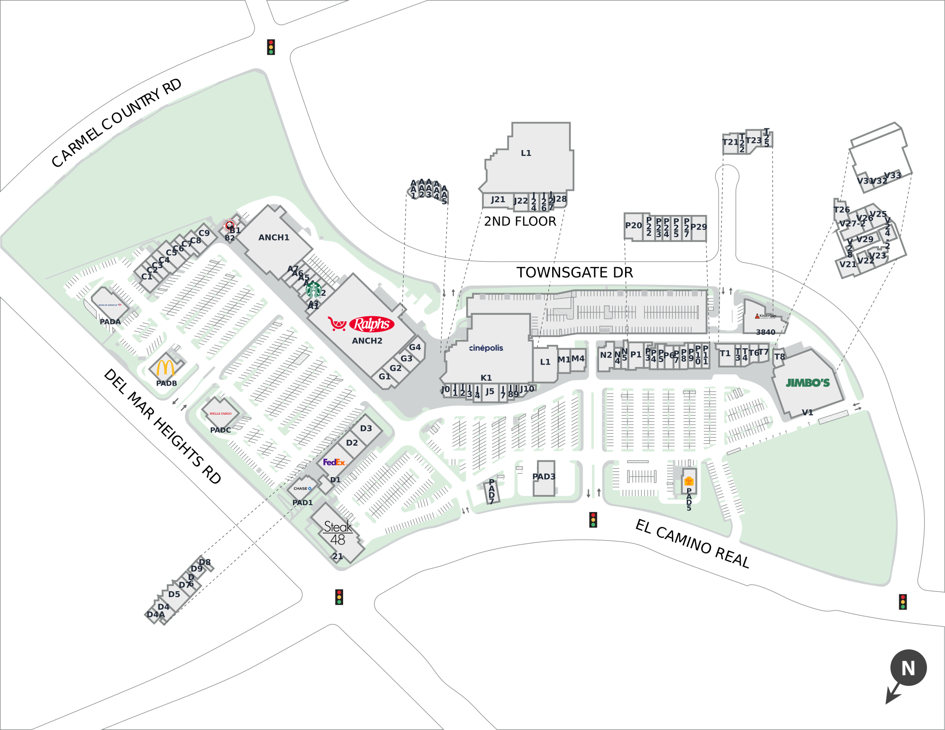 Del Mar Highlands Town Center Site Plan