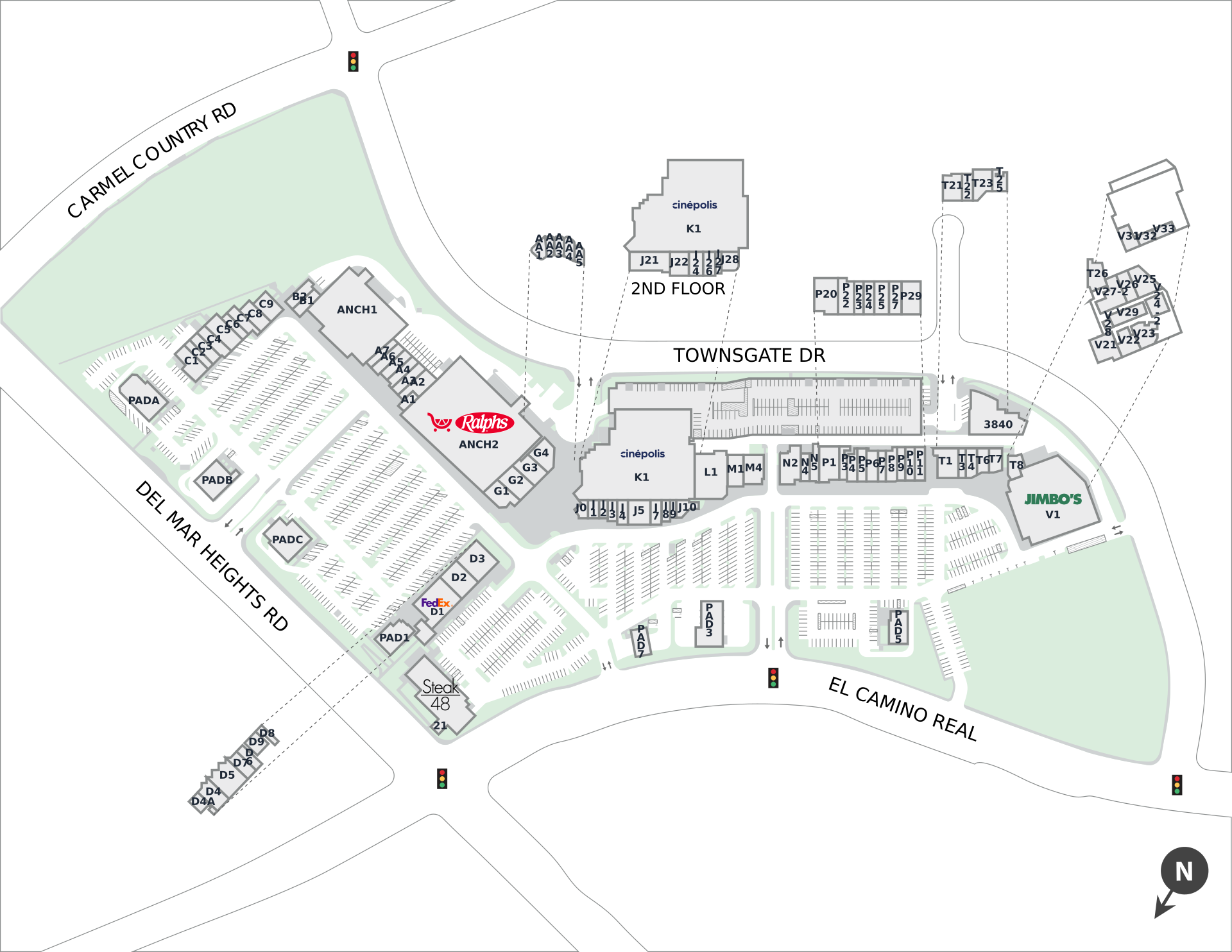 Del Mar Highlands Town Center Site Plan