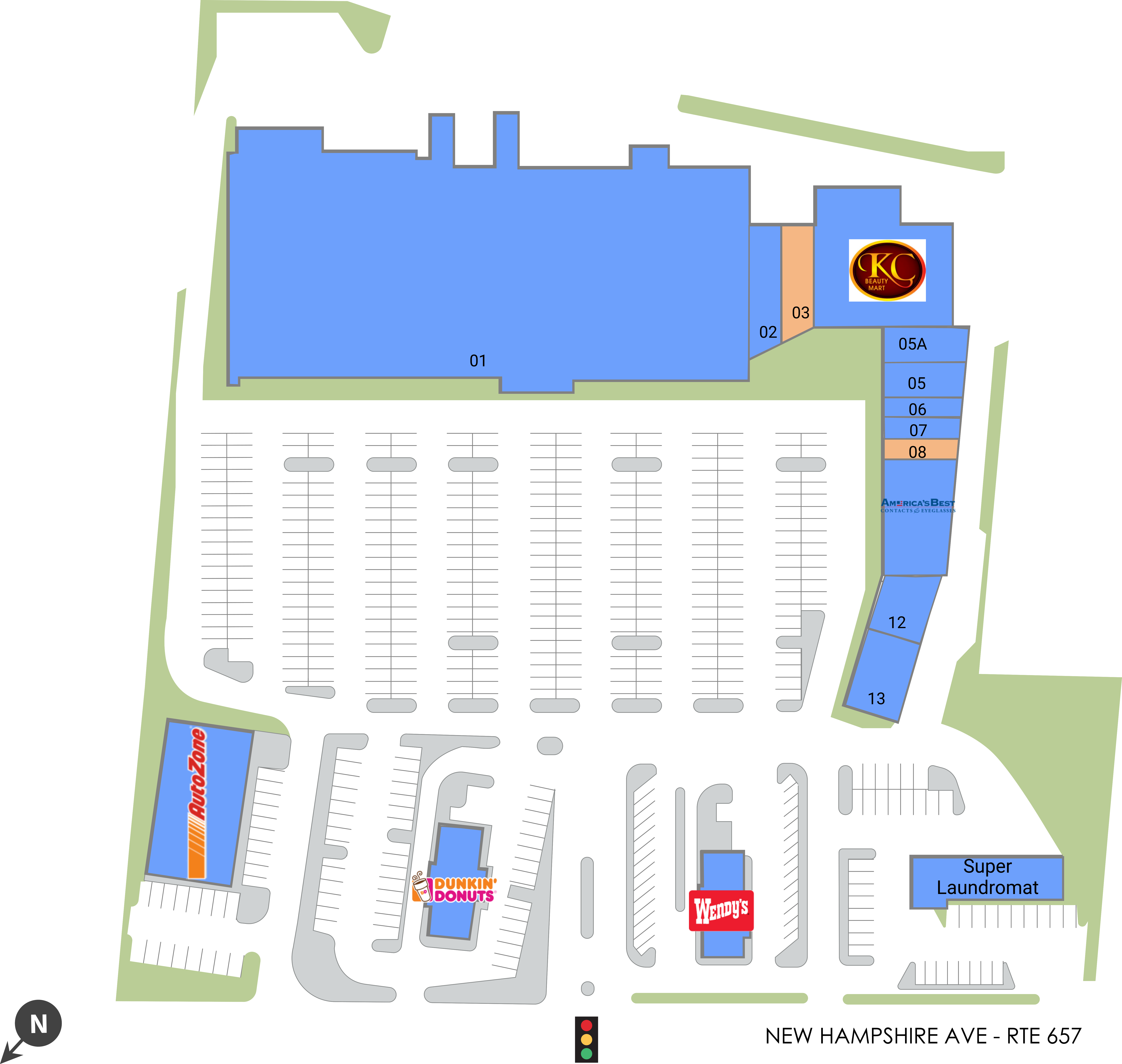 Takoma Park Shopping Center Site Plan