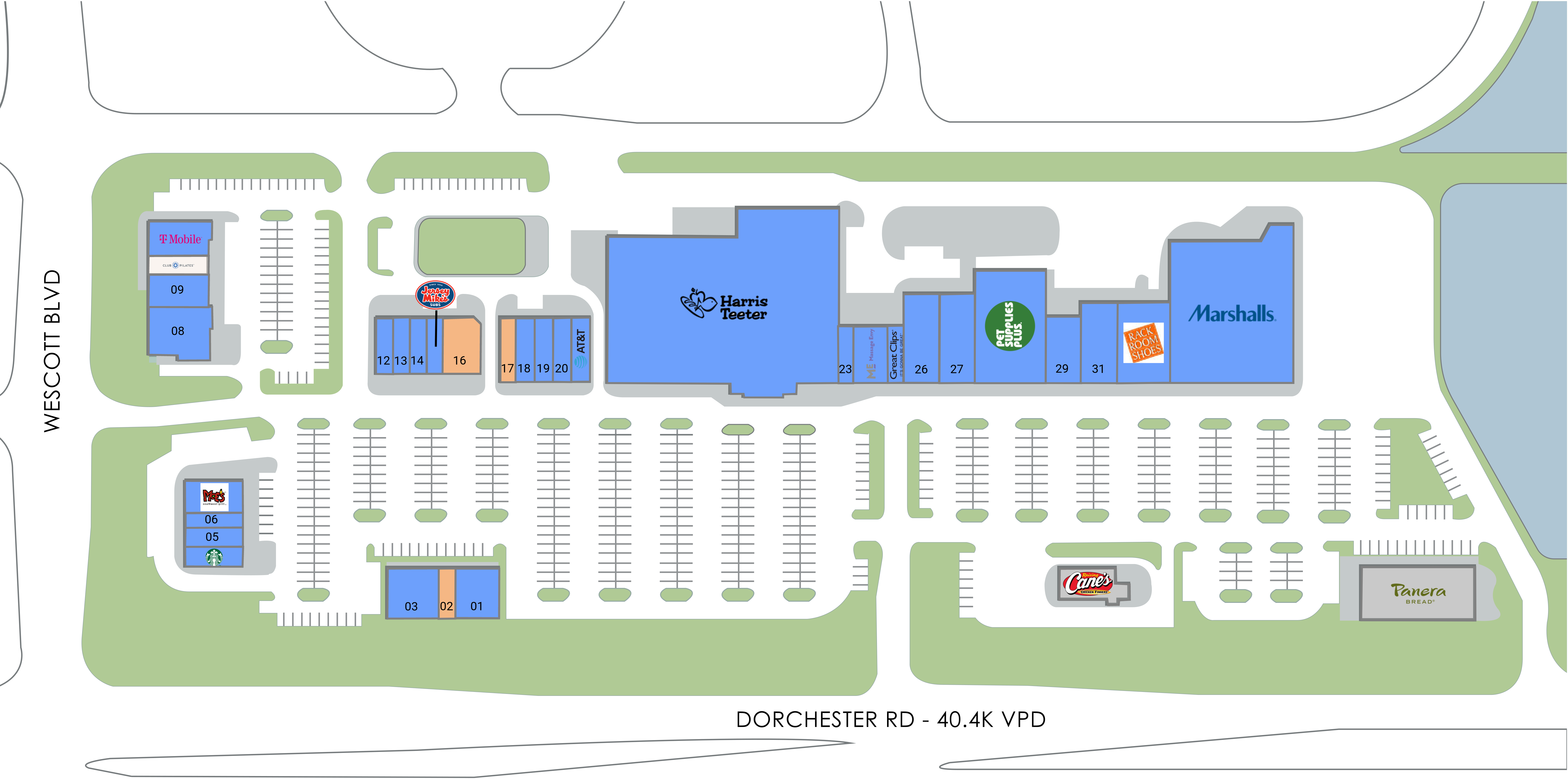 Corner At Wescott Site Plan