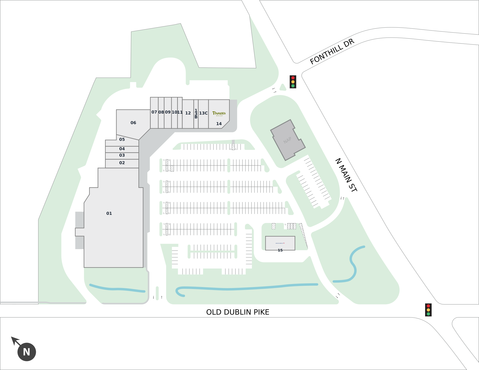 Mercer Square Site Plan