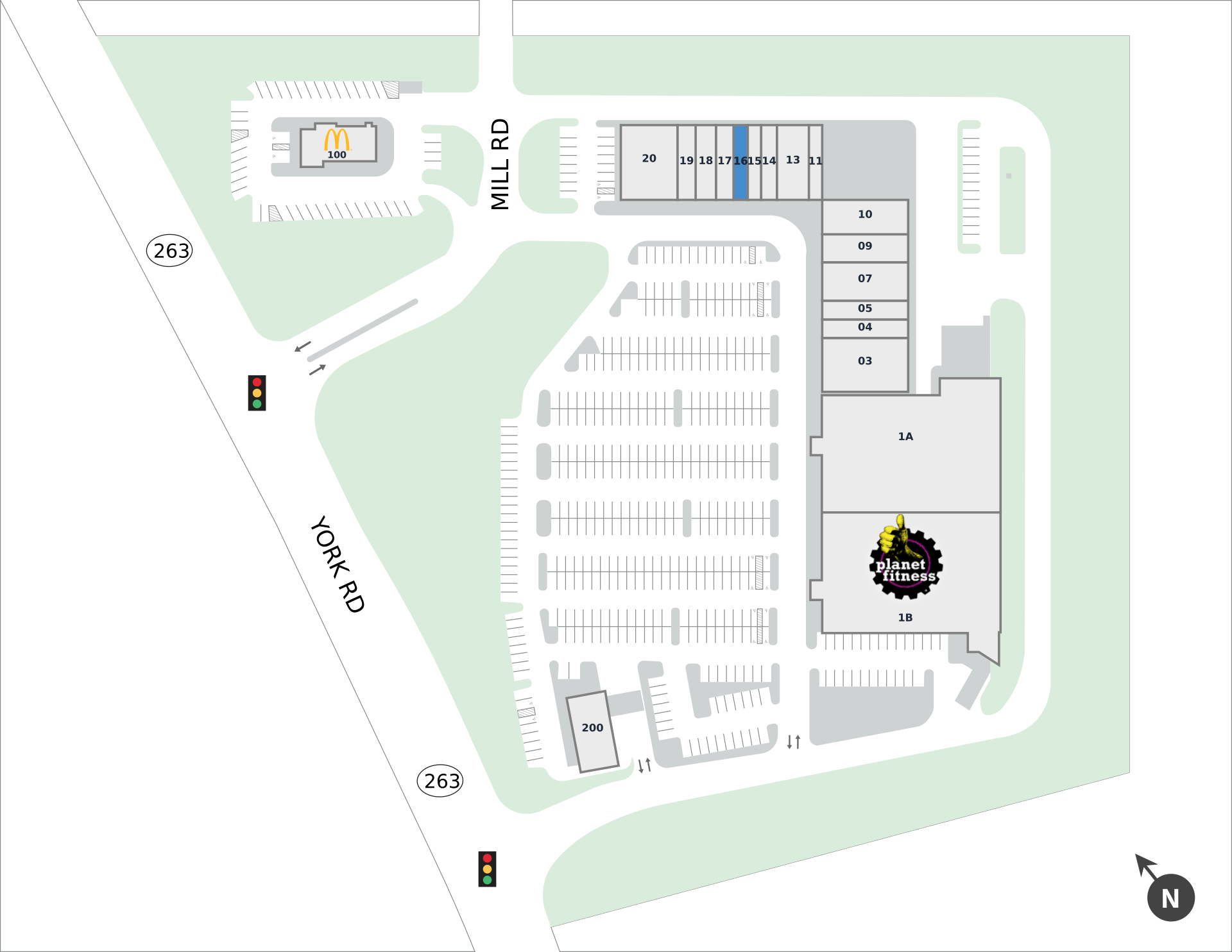 Warwick Square Site Plan