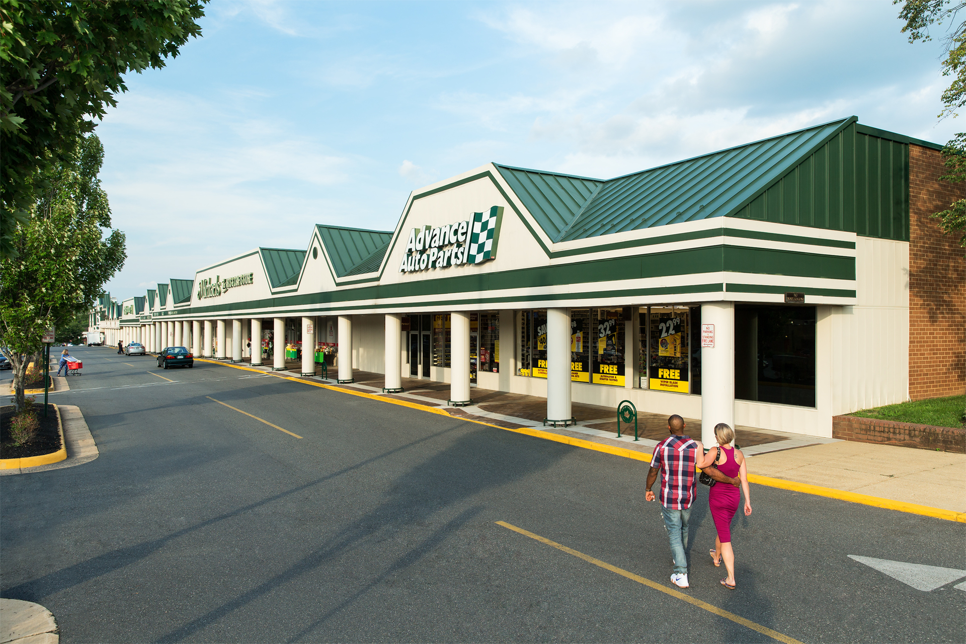 Maple Avenue in Vienna, Virginia