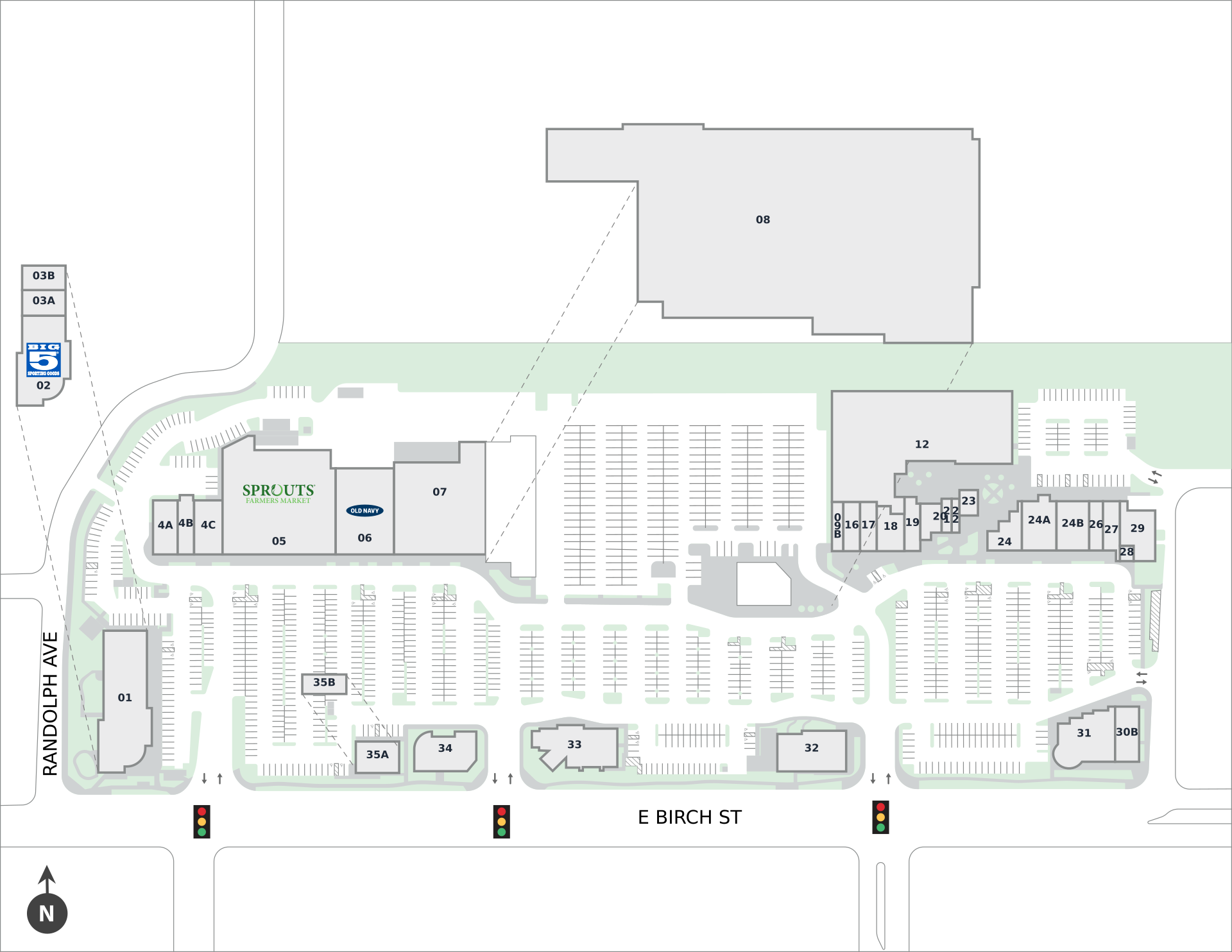 Brea Marketplace Site Plan
