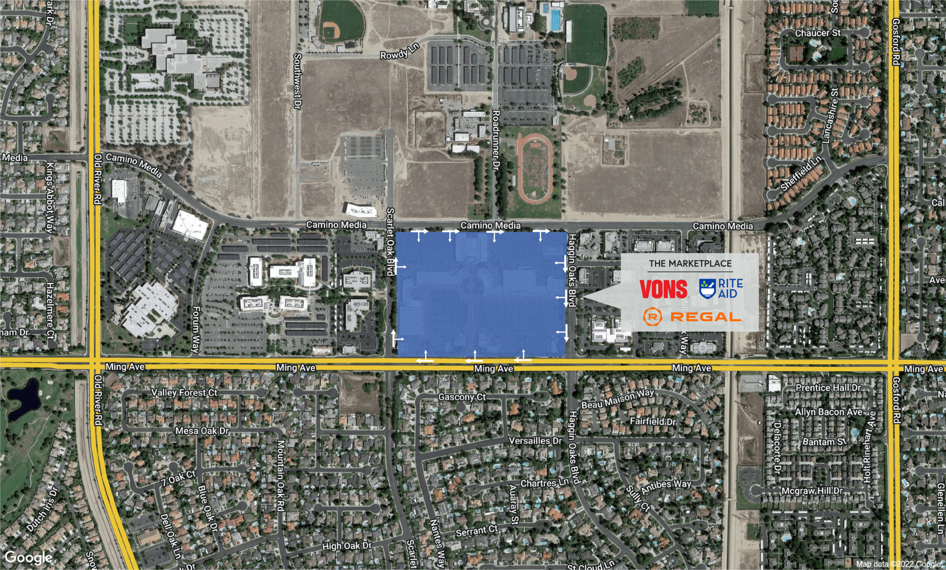 The Marketplace Bakersfield in Bakersfield, California