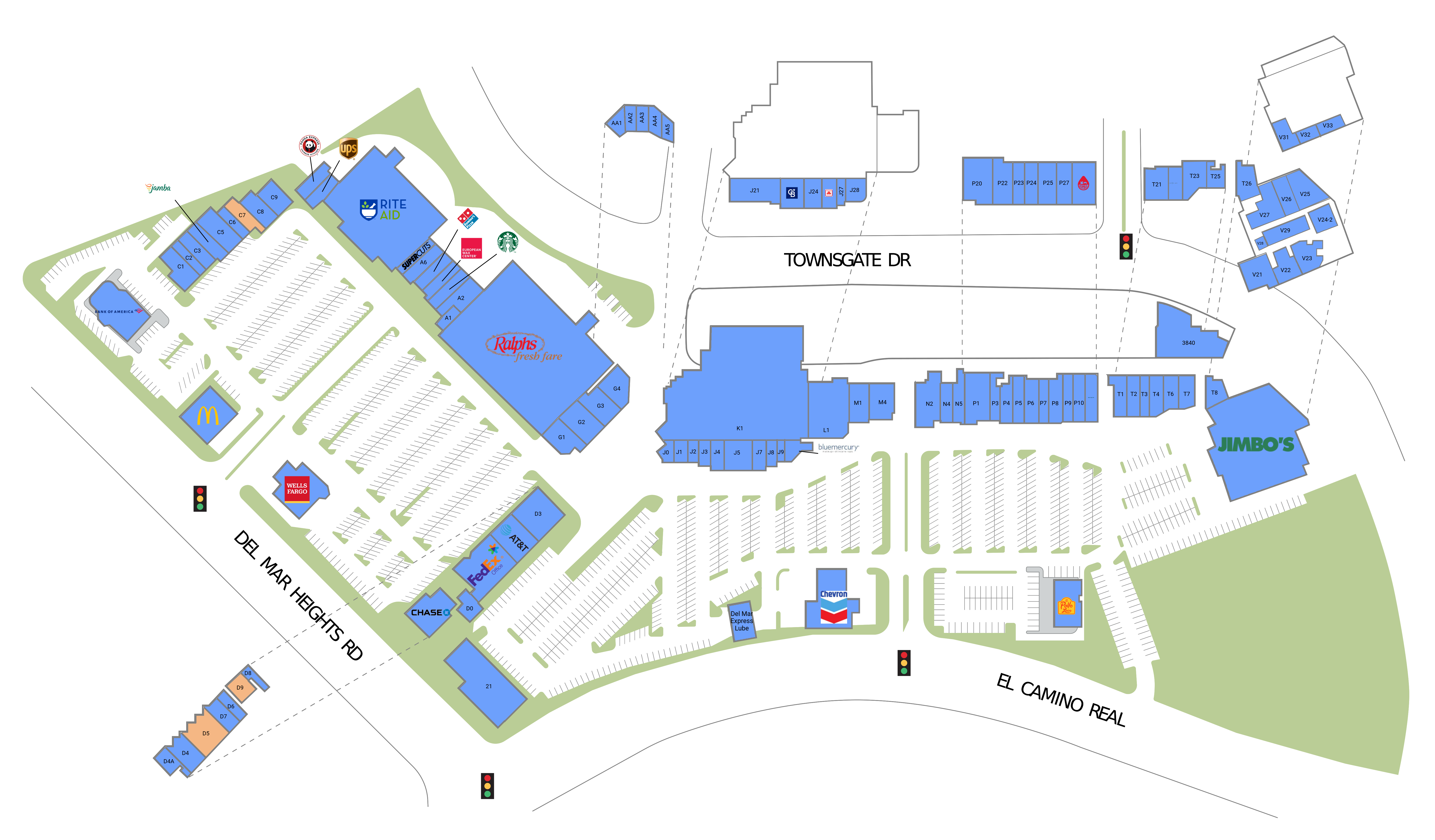 Del Mar Highlands Town Center Site Plan