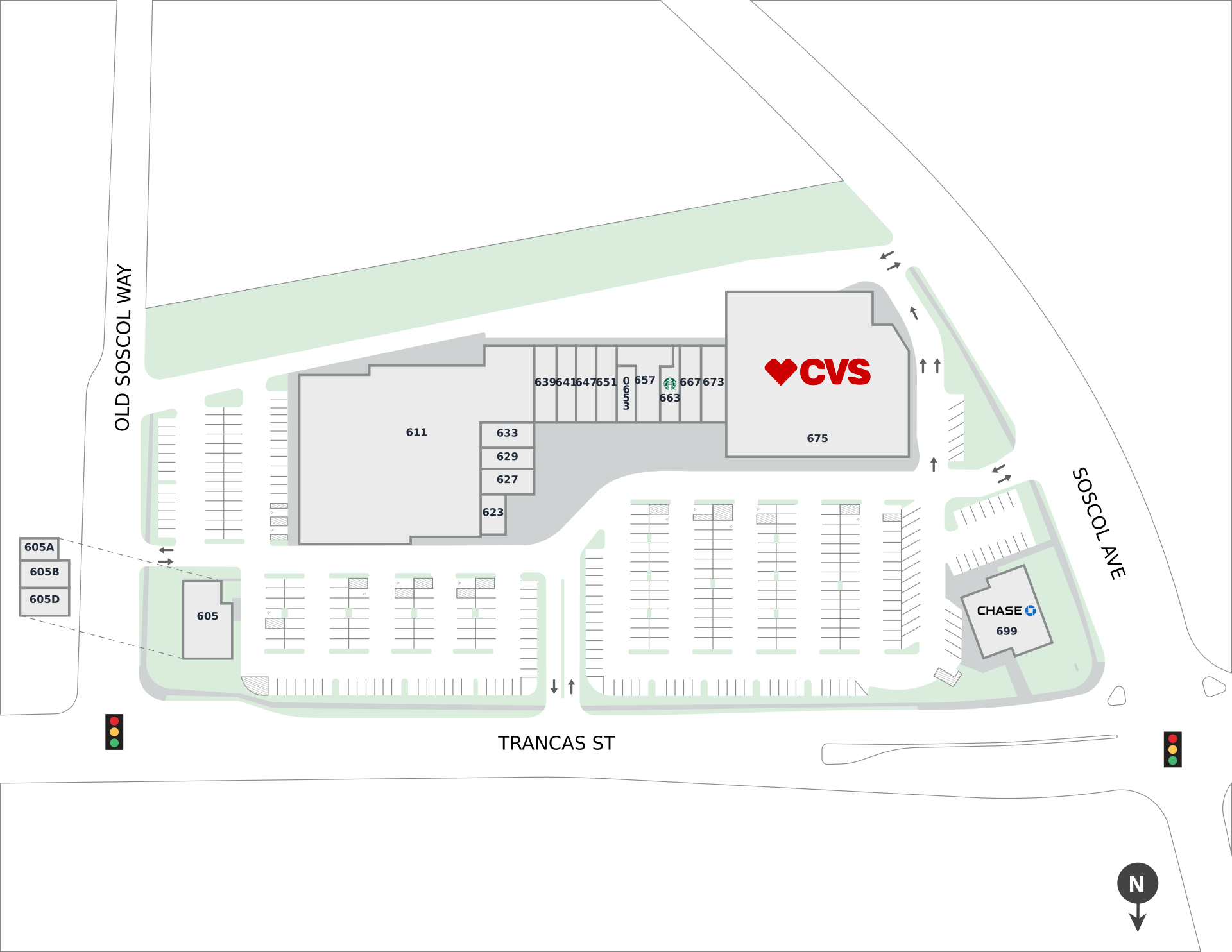 Silverado Plaza Site Plan