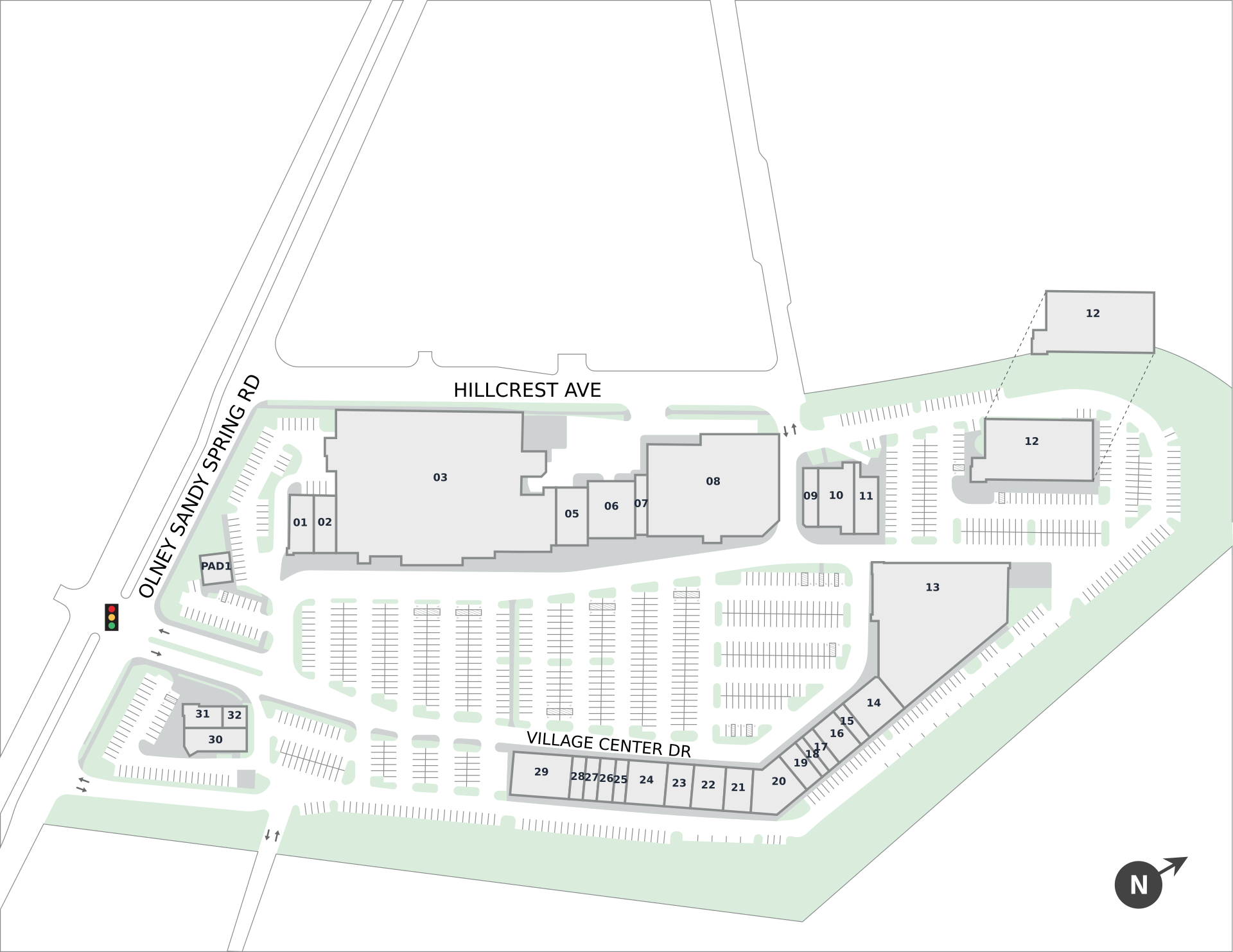 Olney Village Center Site Plan