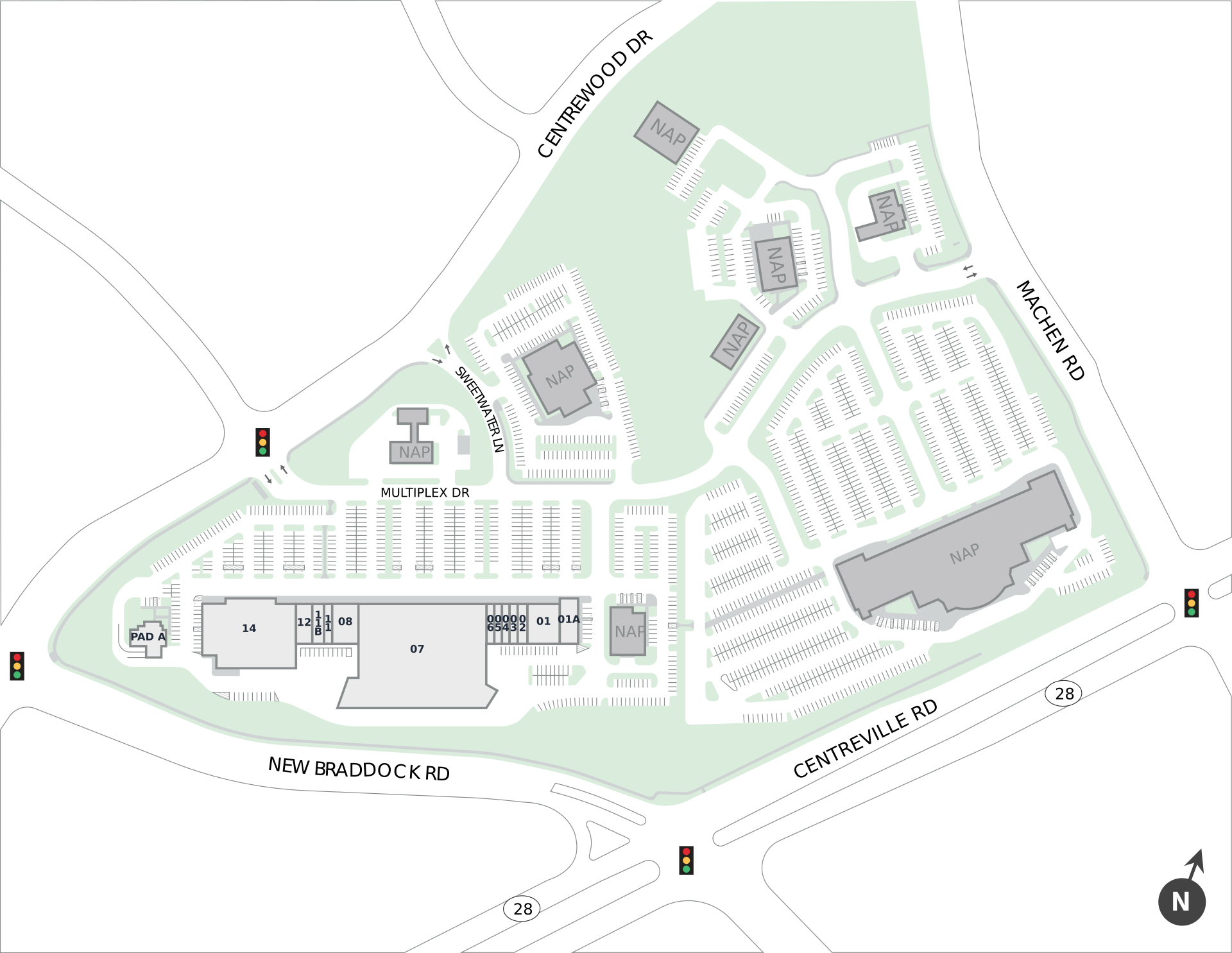 Centre Ridge Marketplace Site Plan