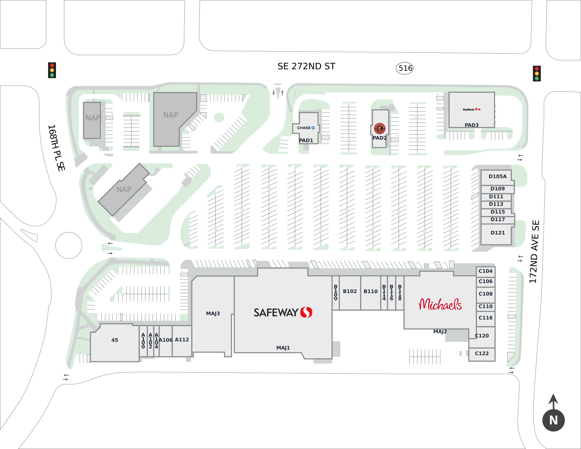 Covington Square Site Plan