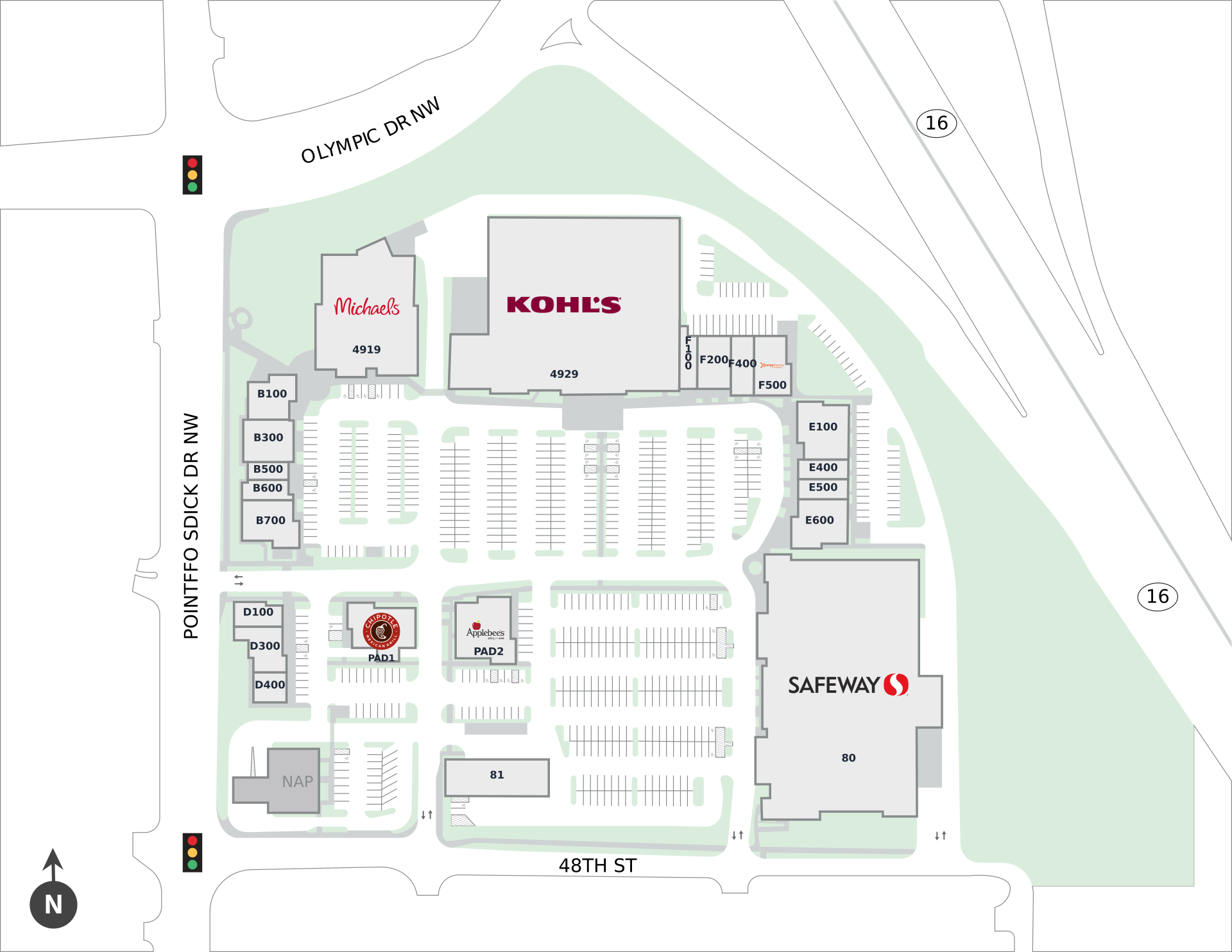 Point Fosdick Square Site Plan