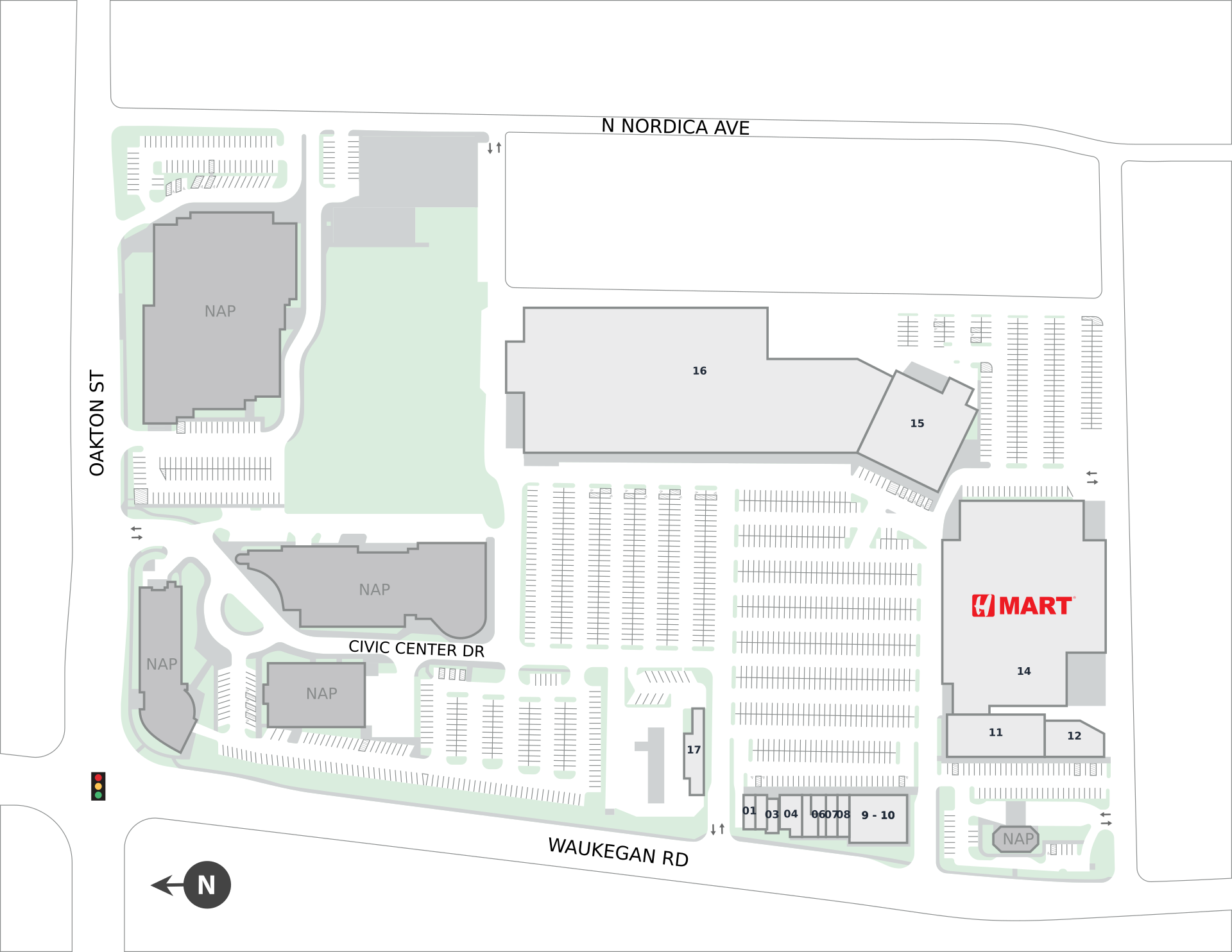 Civic Center Plaza Site Plan