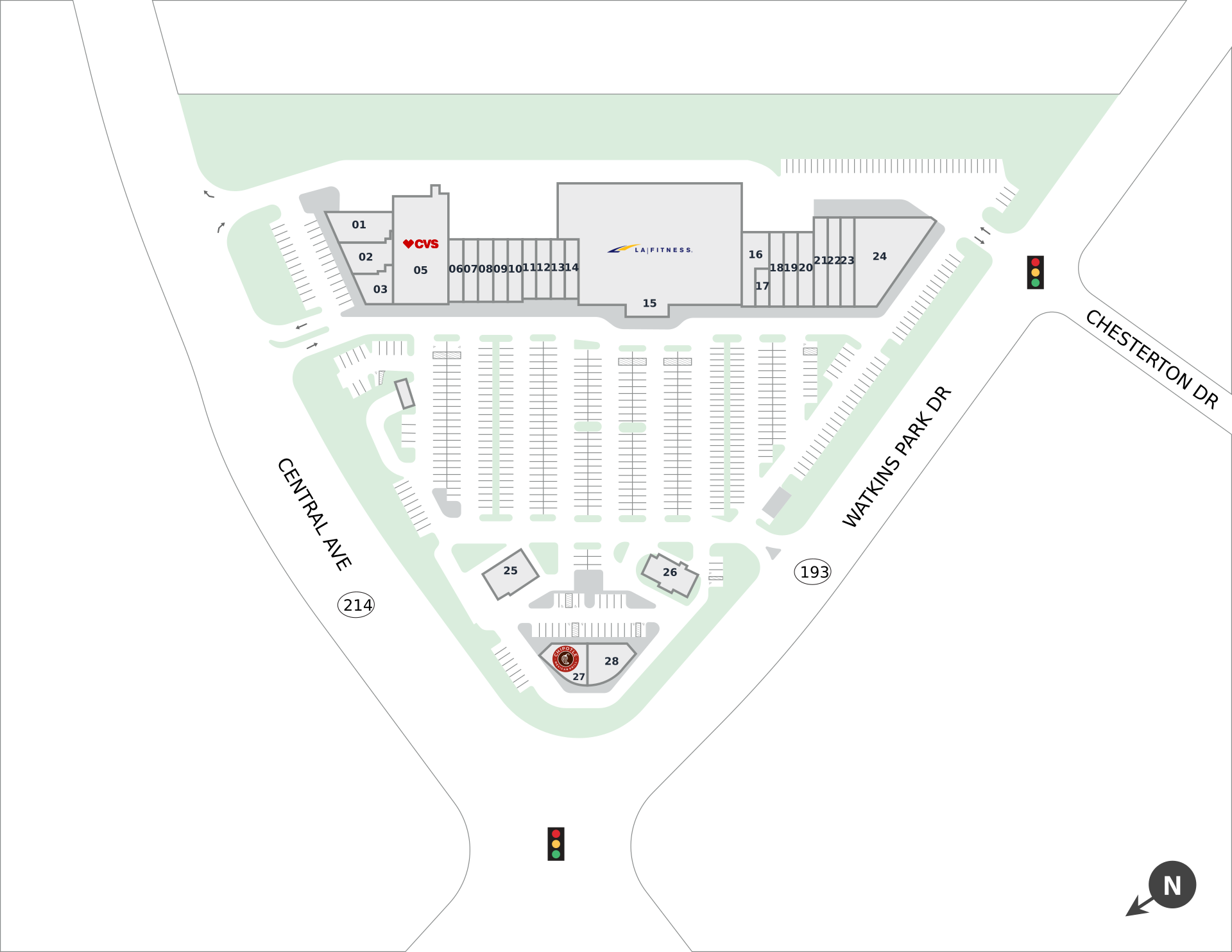 Watkins Park Plaza Site Plan