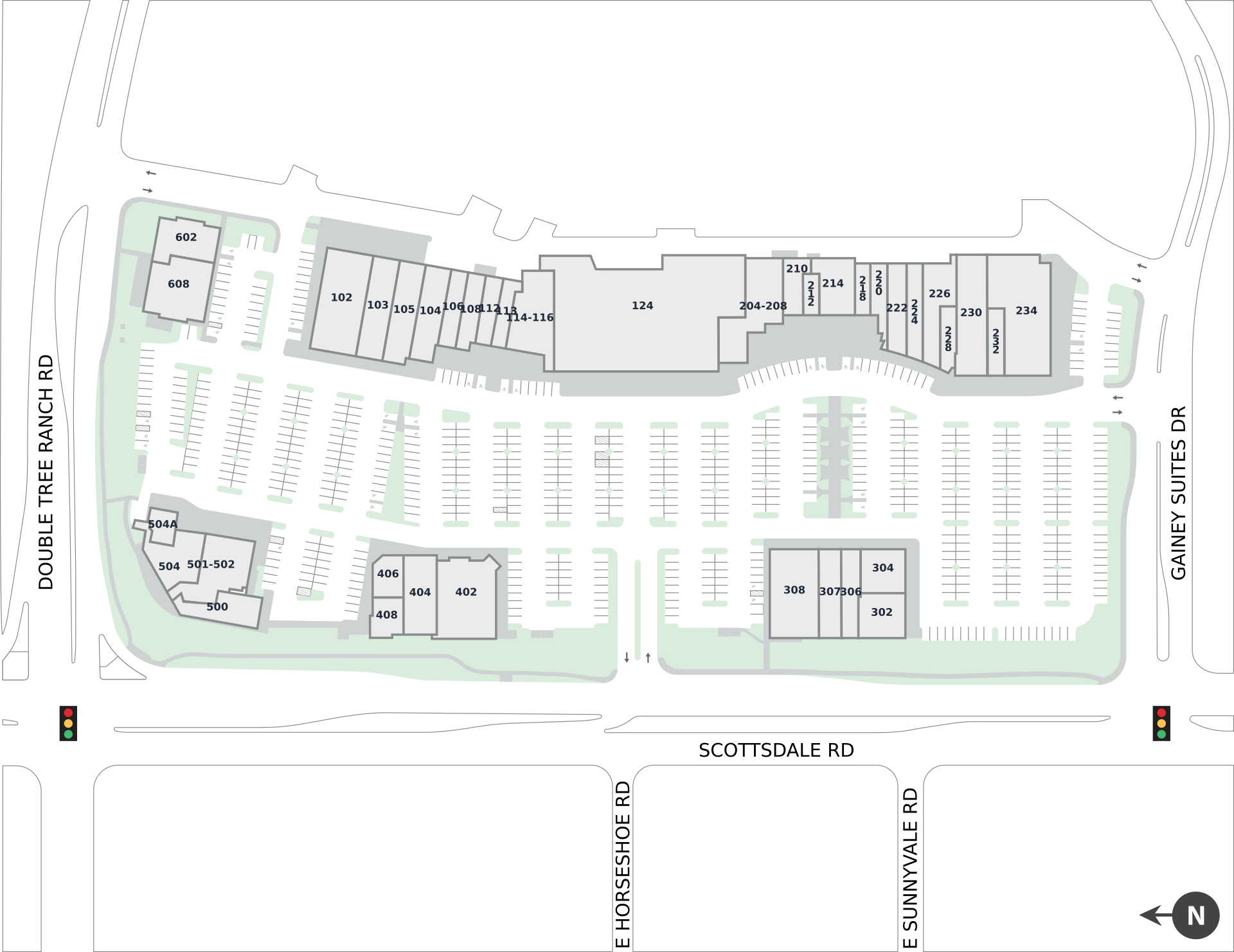 The Shops At Gainey Village Site Plan