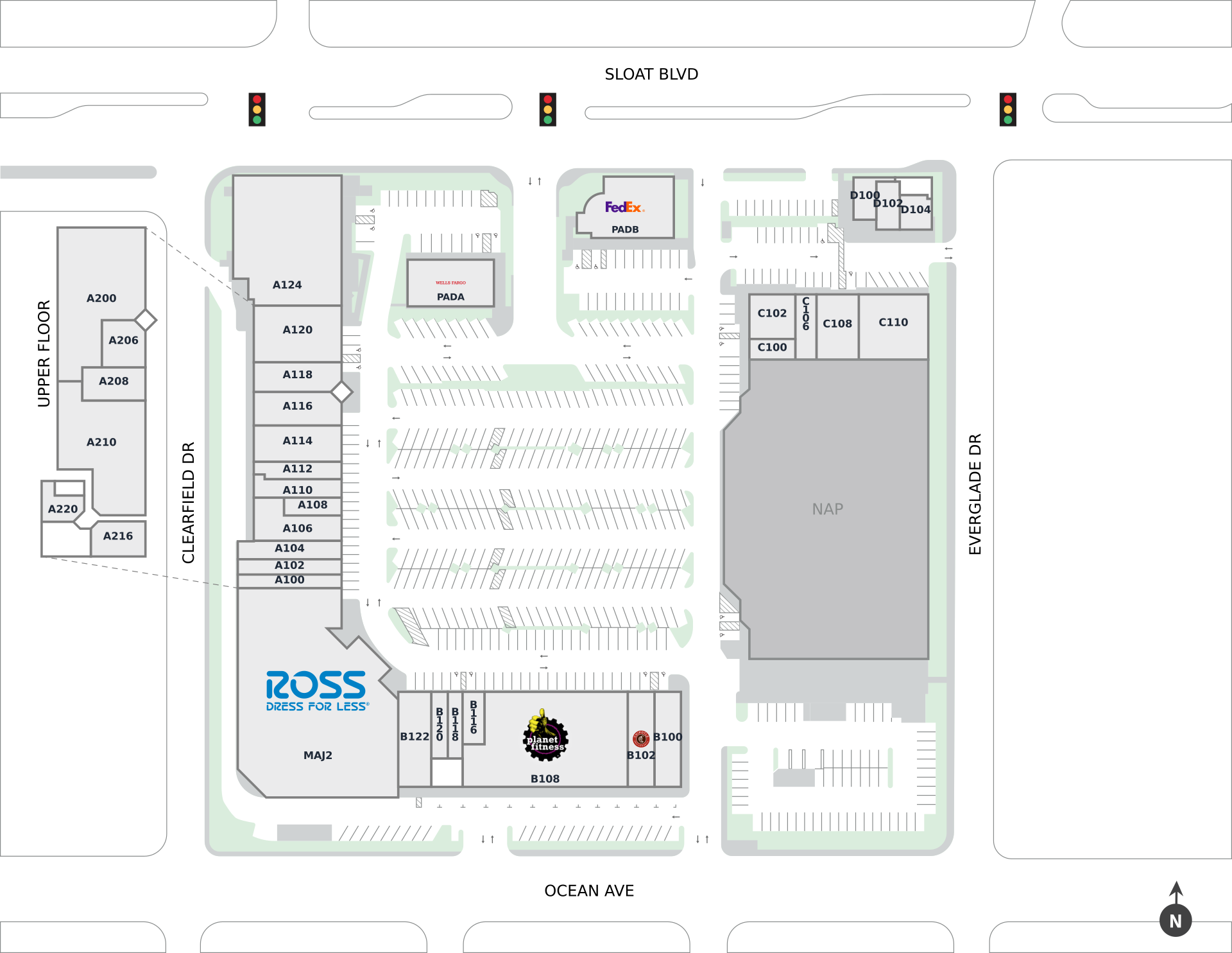 Lakeshore Plaza Site Plan