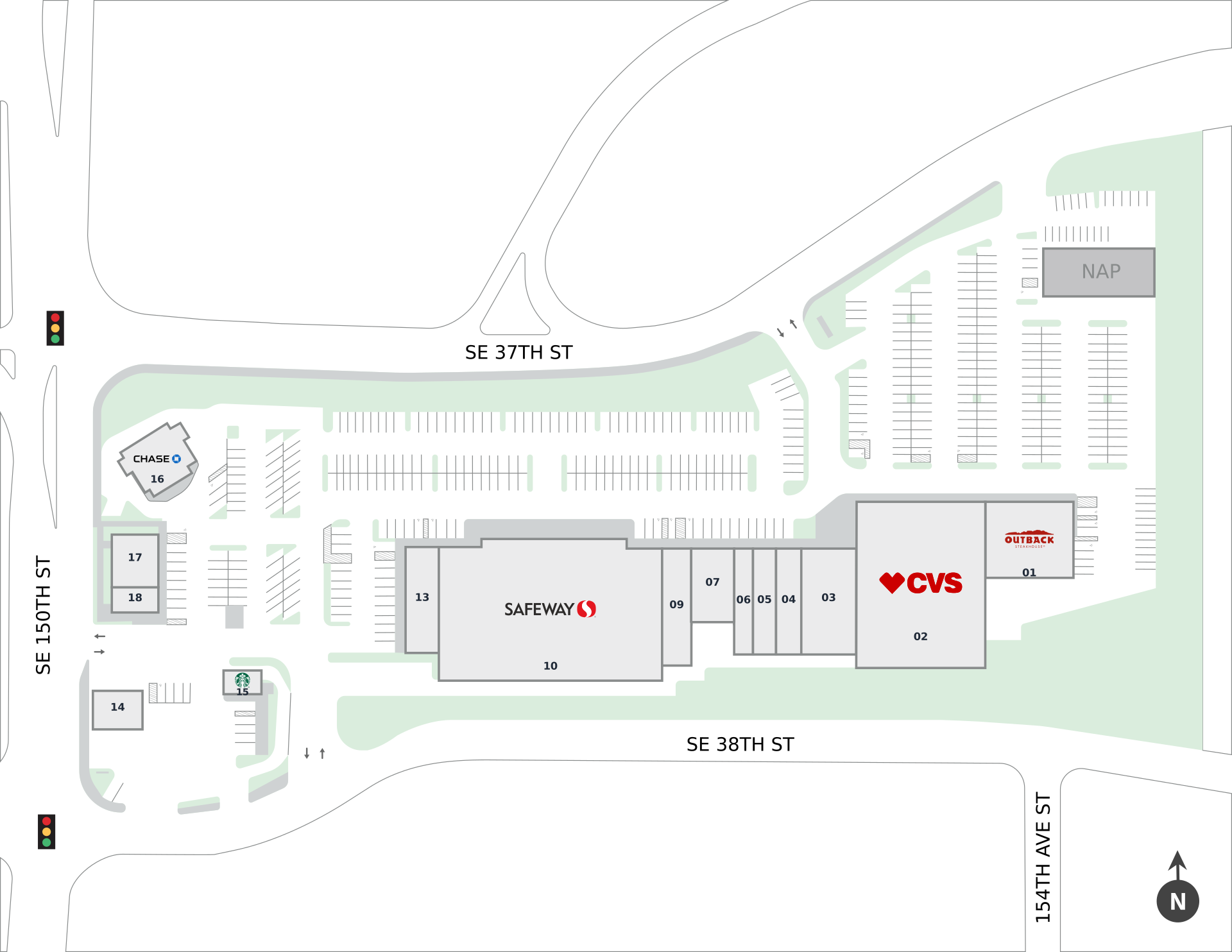 Eastgate Plaza Site Plan