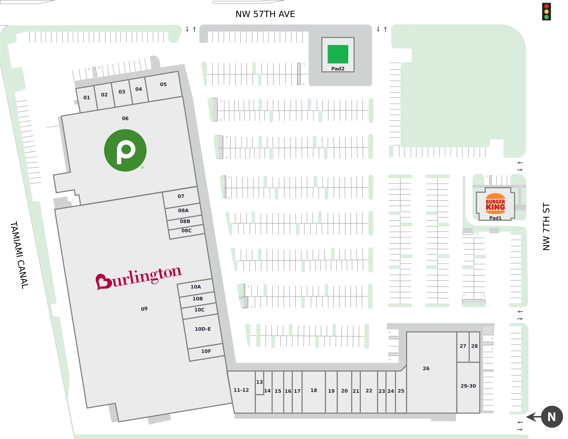 Airpark Plaza Shopping Center Site Plan