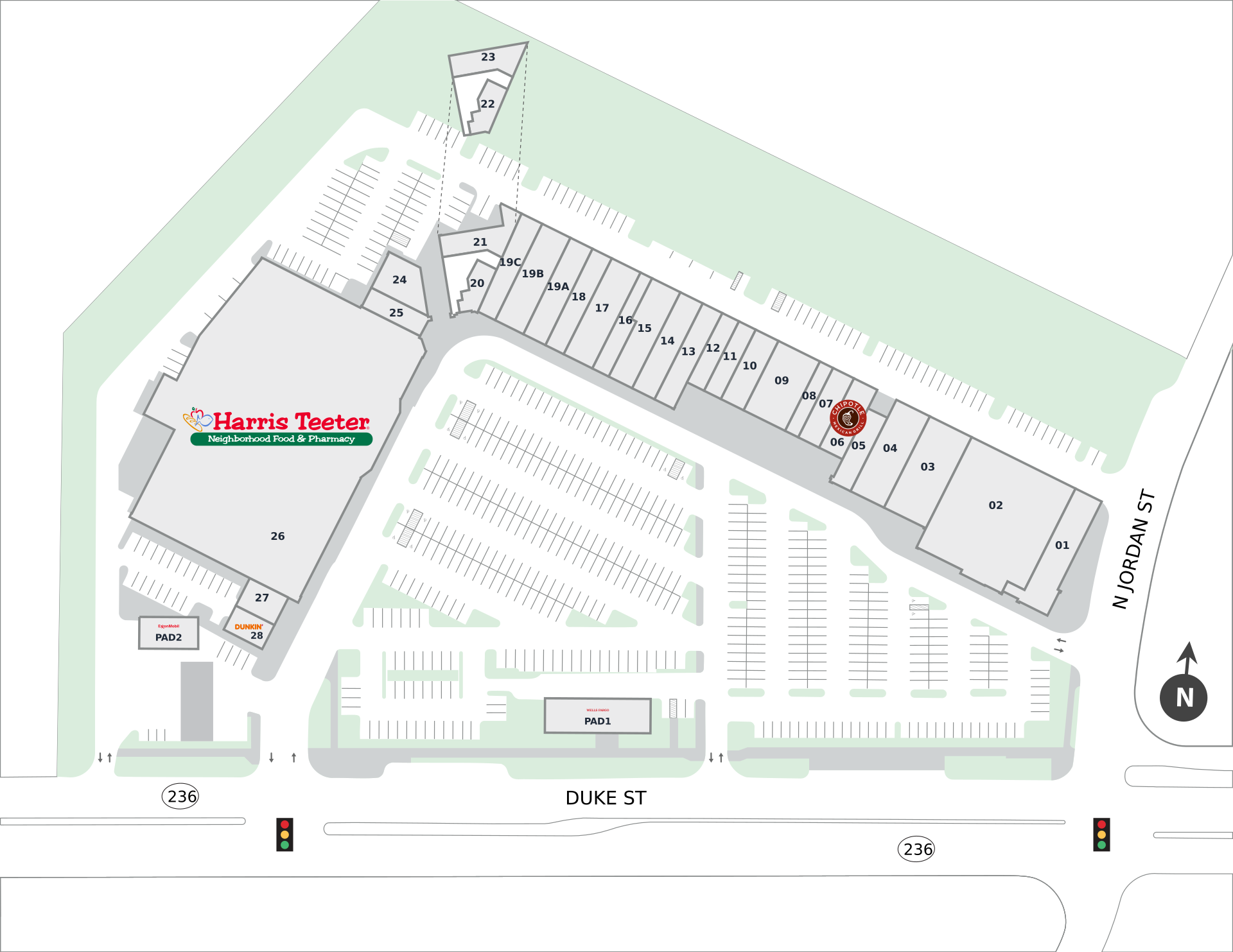 Shoppes At Foxchase Site Plan