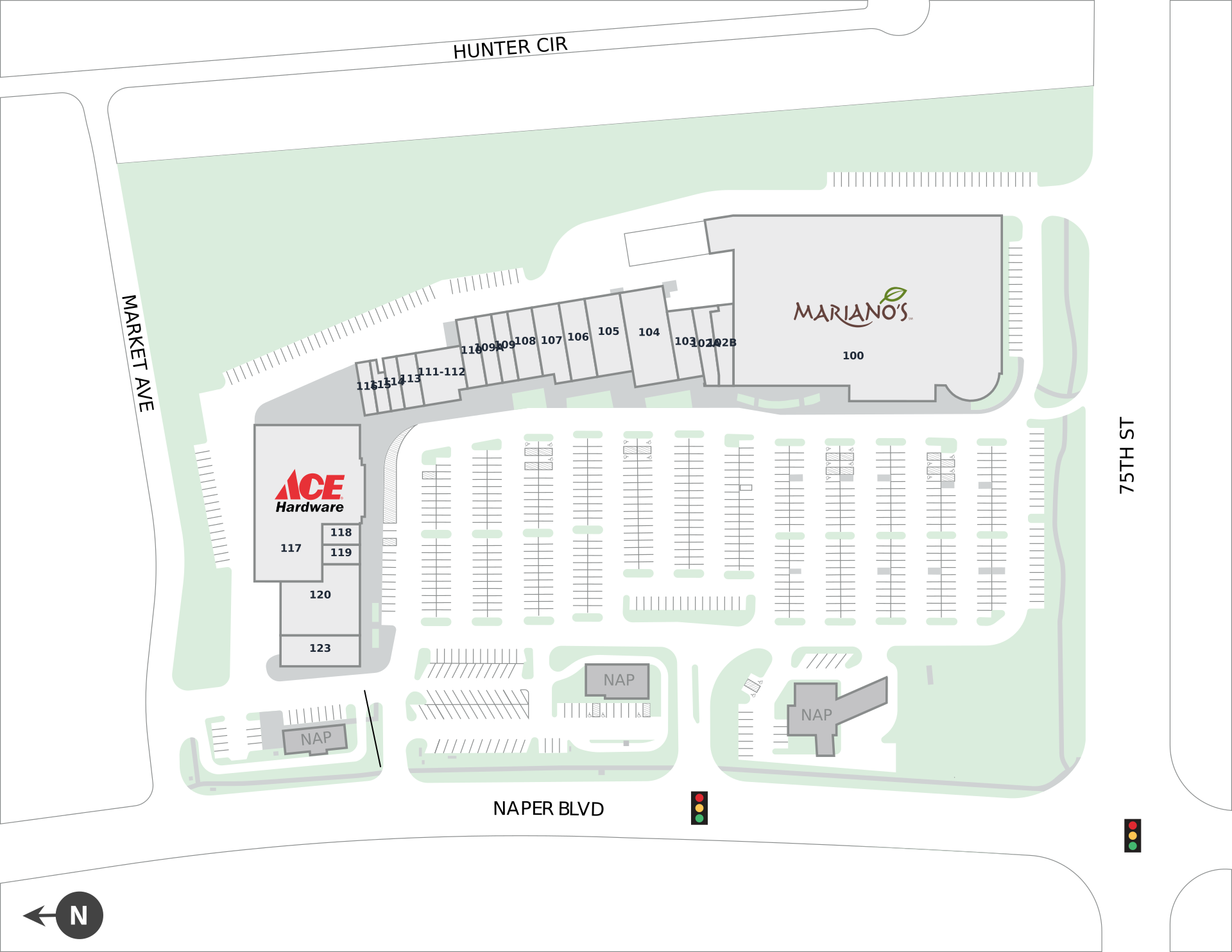 Fox Run Square Site Plan