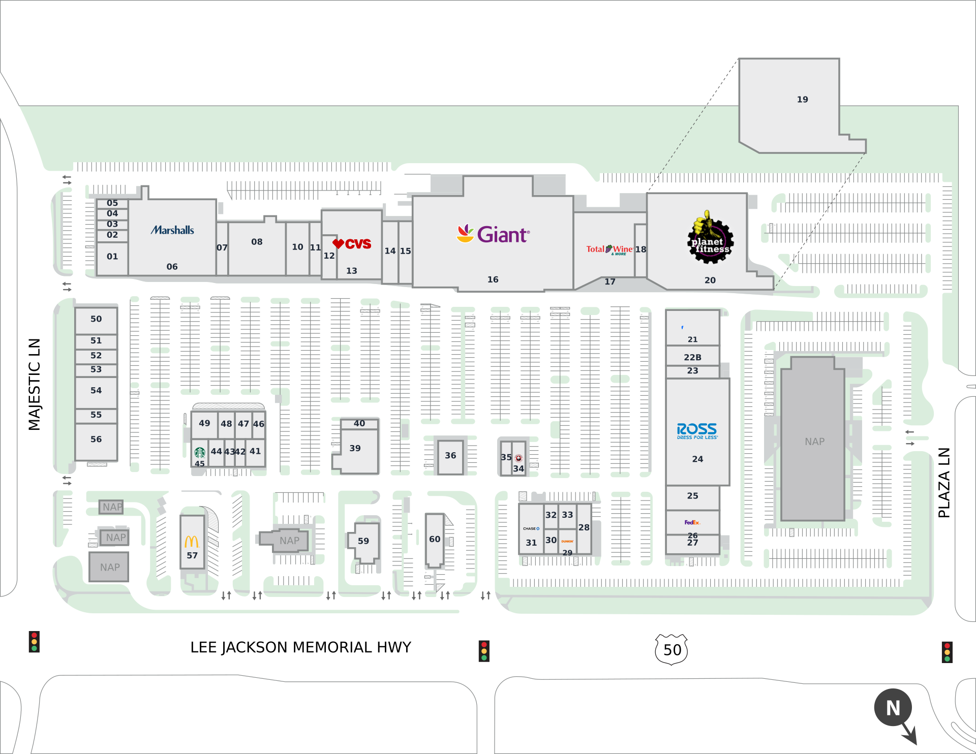 Greenbriar Town Center Site Plan
