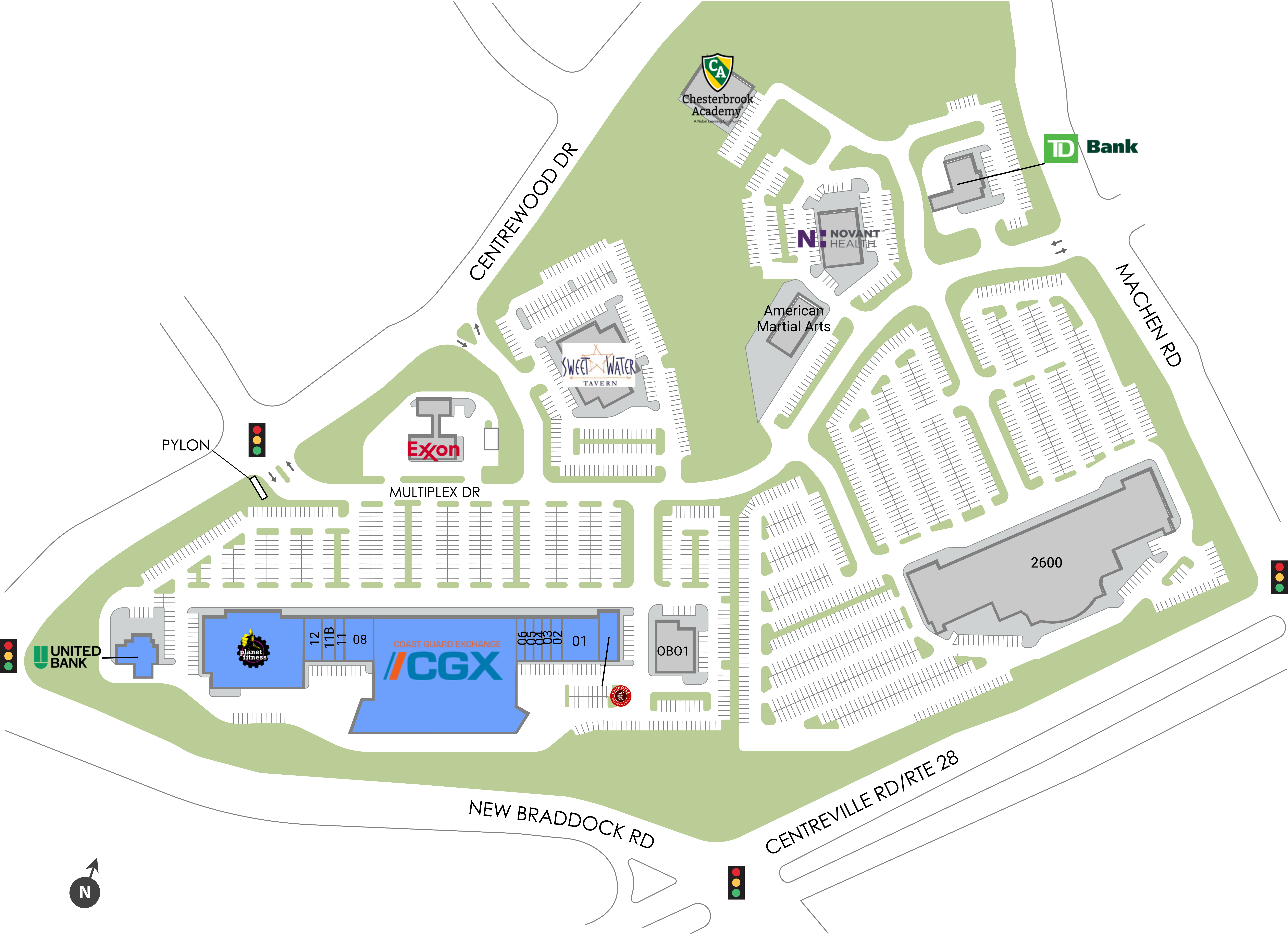 Centre Ridge Marketplace Site Plan