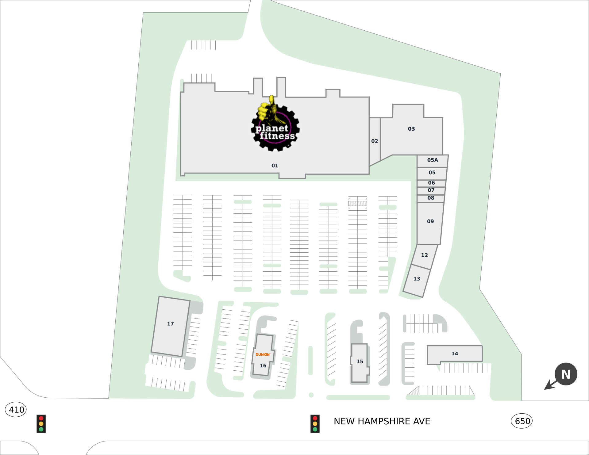 Takoma Park Shopping Center Site Plan