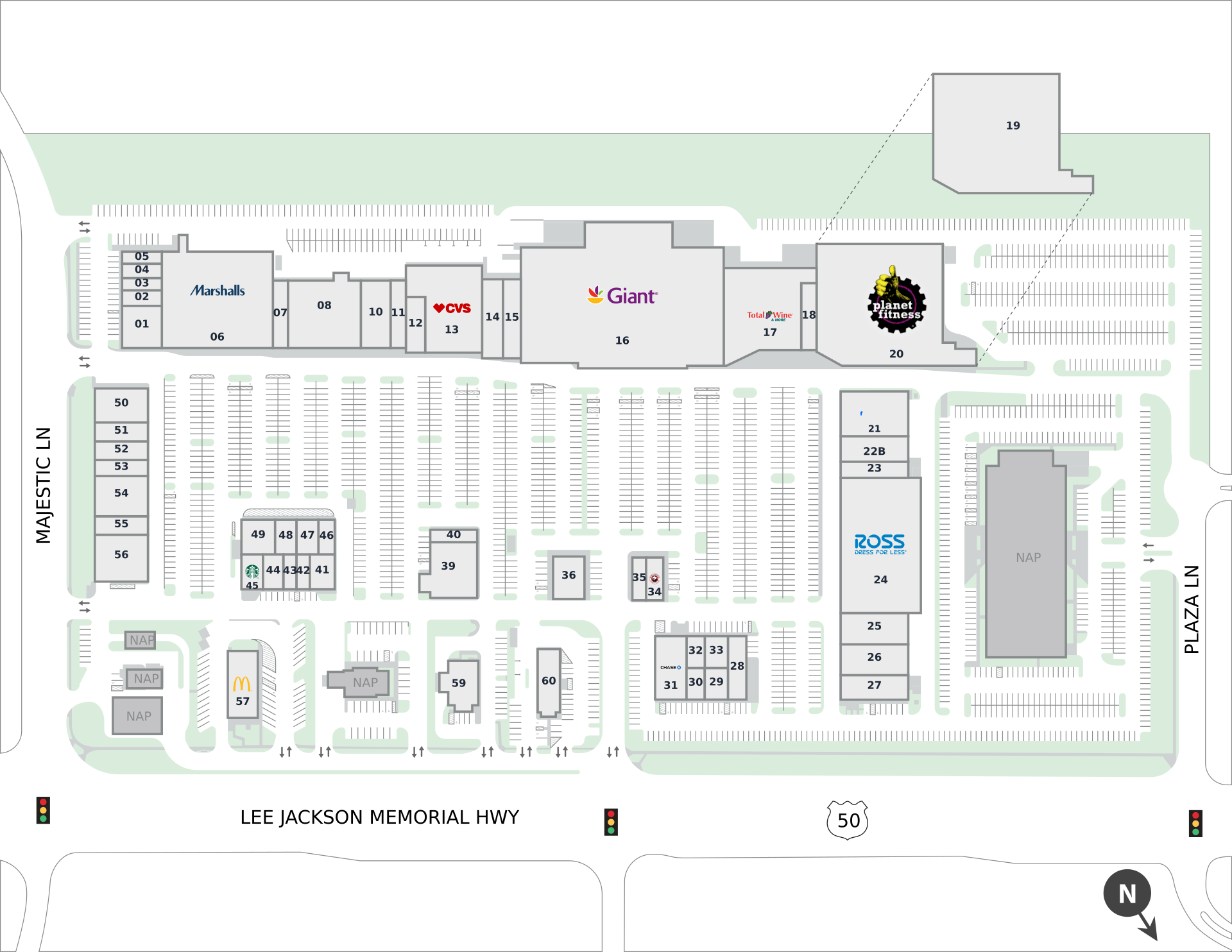 Greenbriar Town Center Site Plan