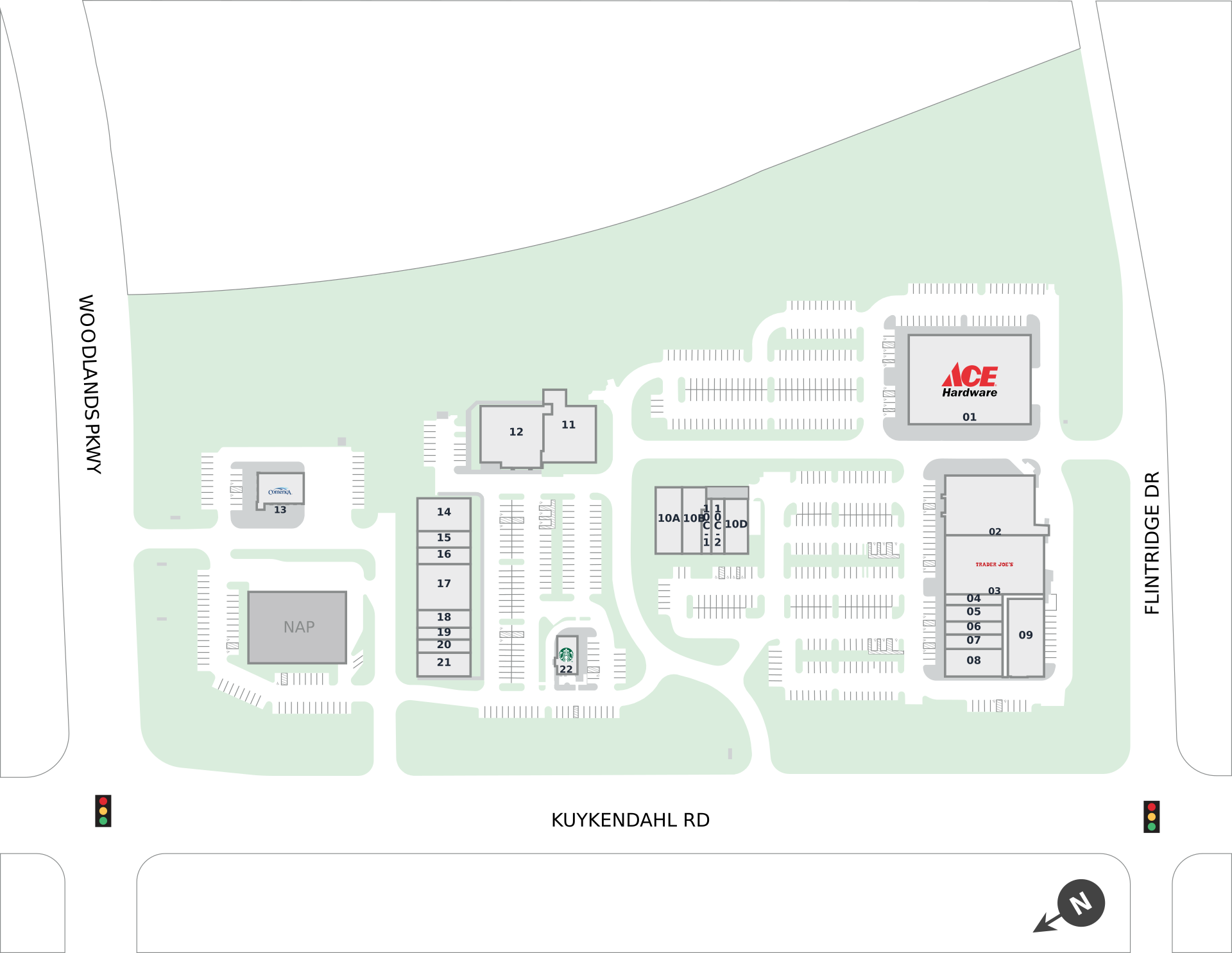 Woodlands Crossing Site Plan