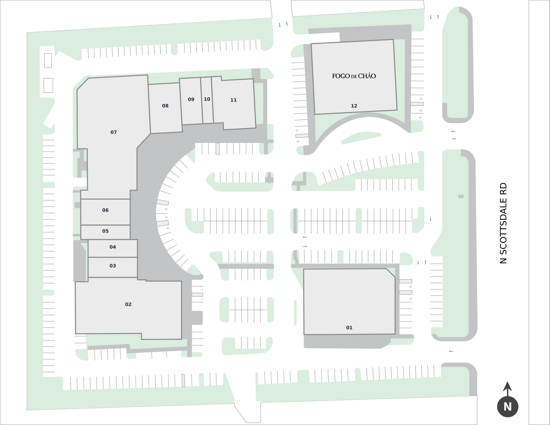 Lincoln Village Shops Site Plan