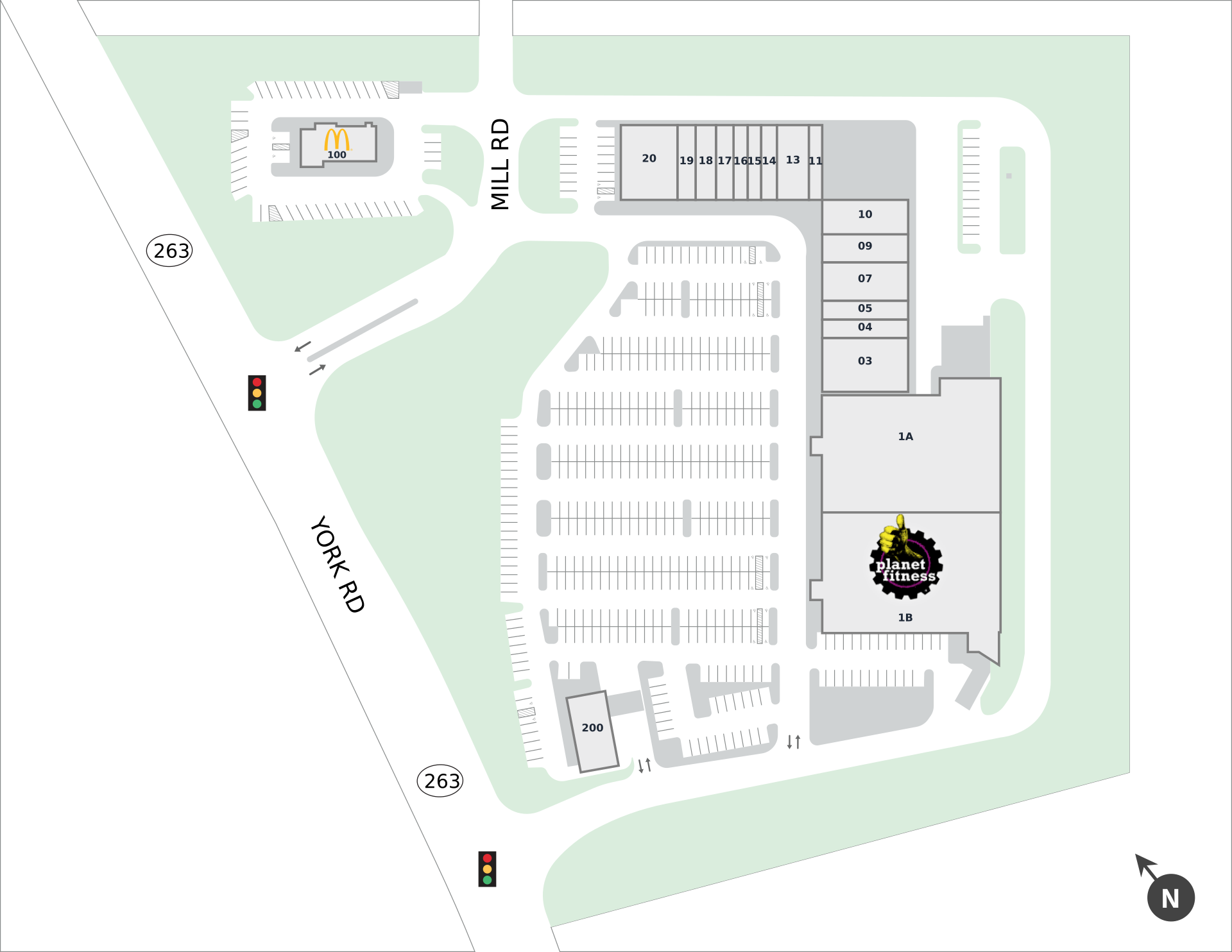 Warwick Square Site Plan