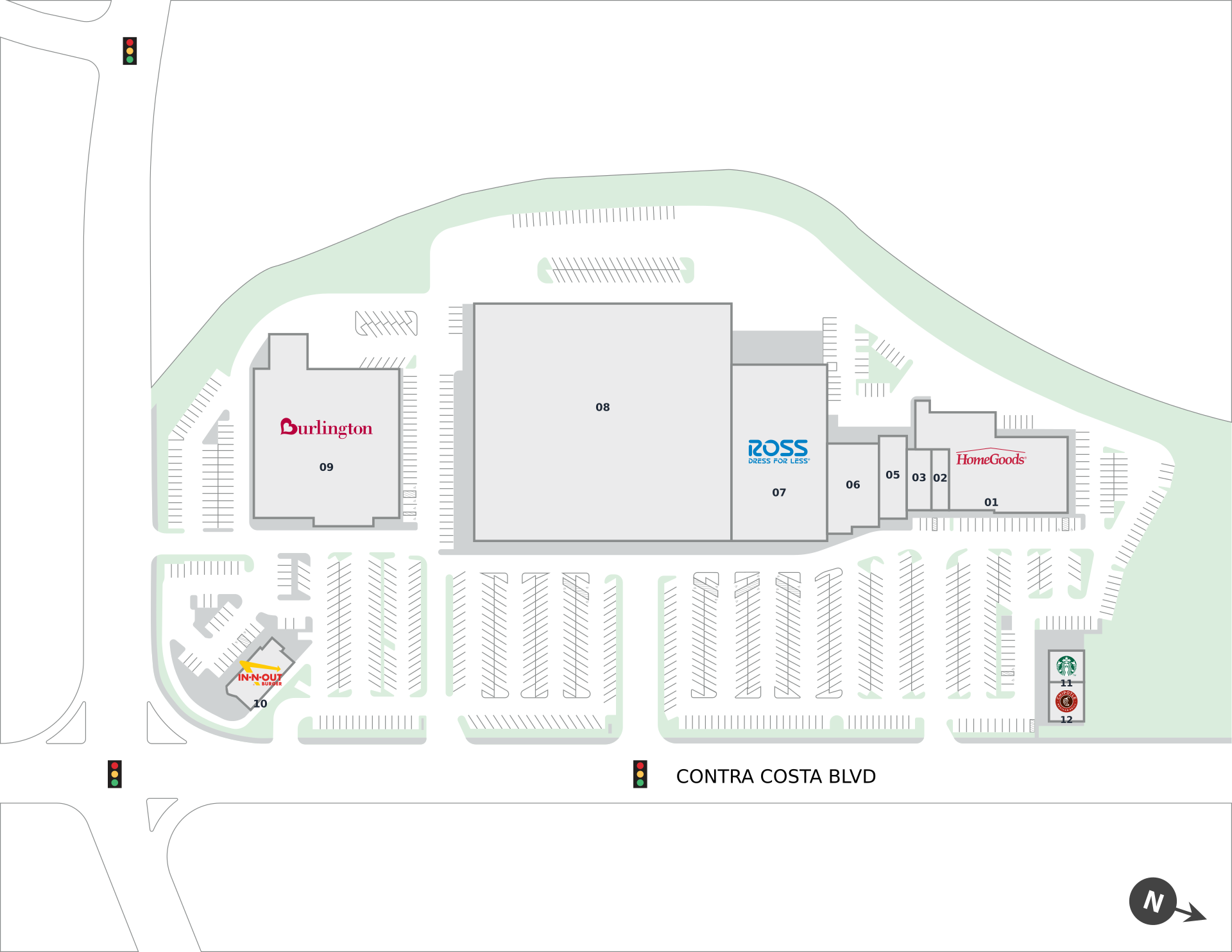 Pleasant Hill Shopping Center Site Plan