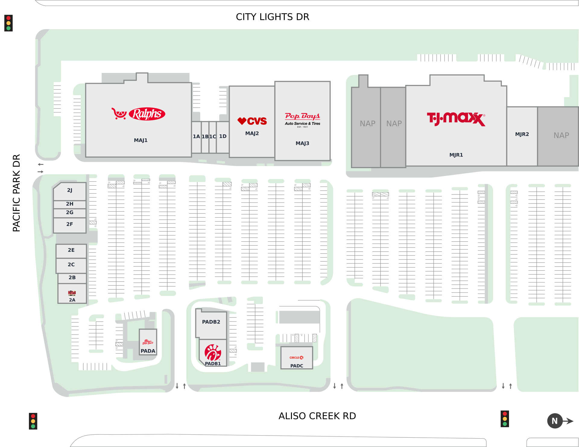 Aliso Pacific Plaza Site Plan