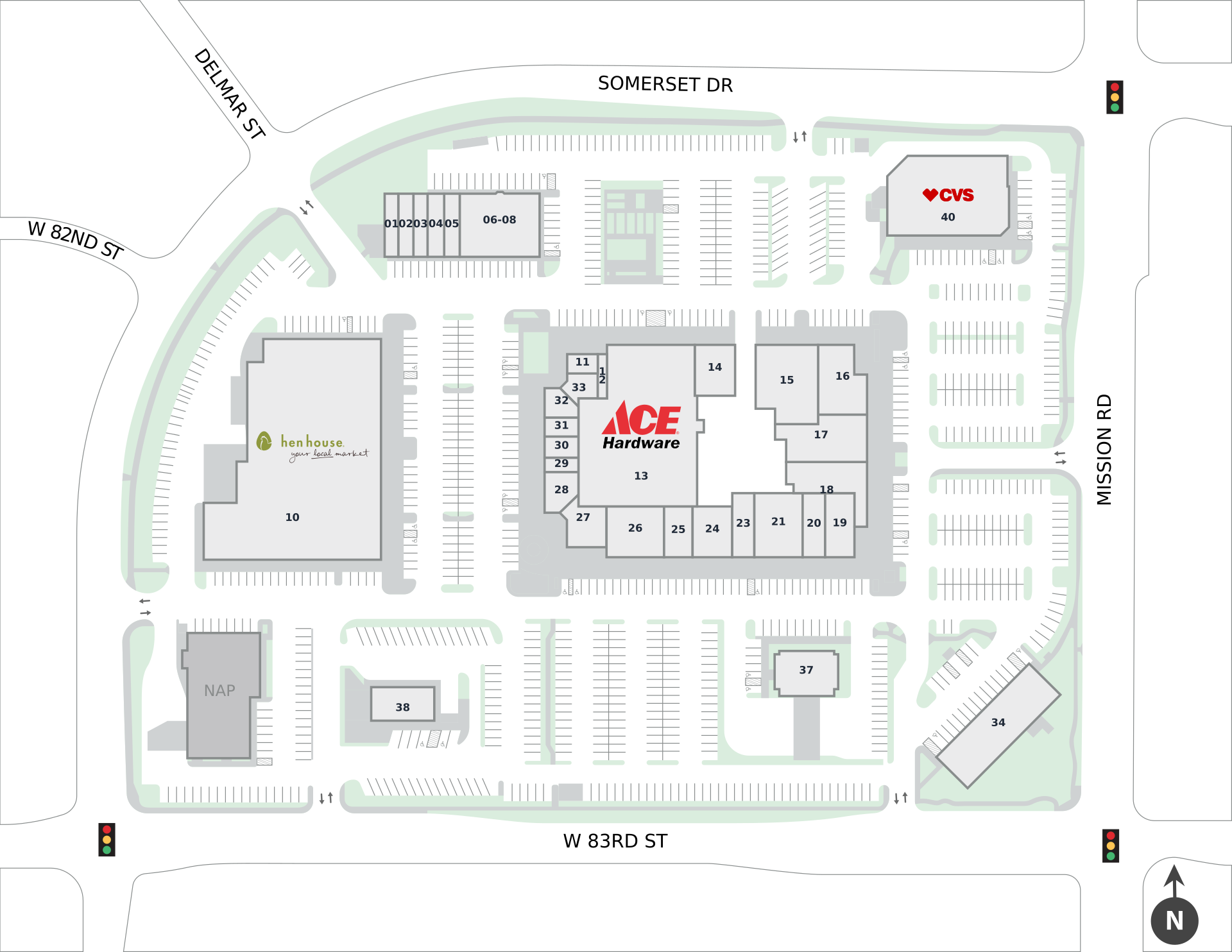 Corinth Square Site Plan