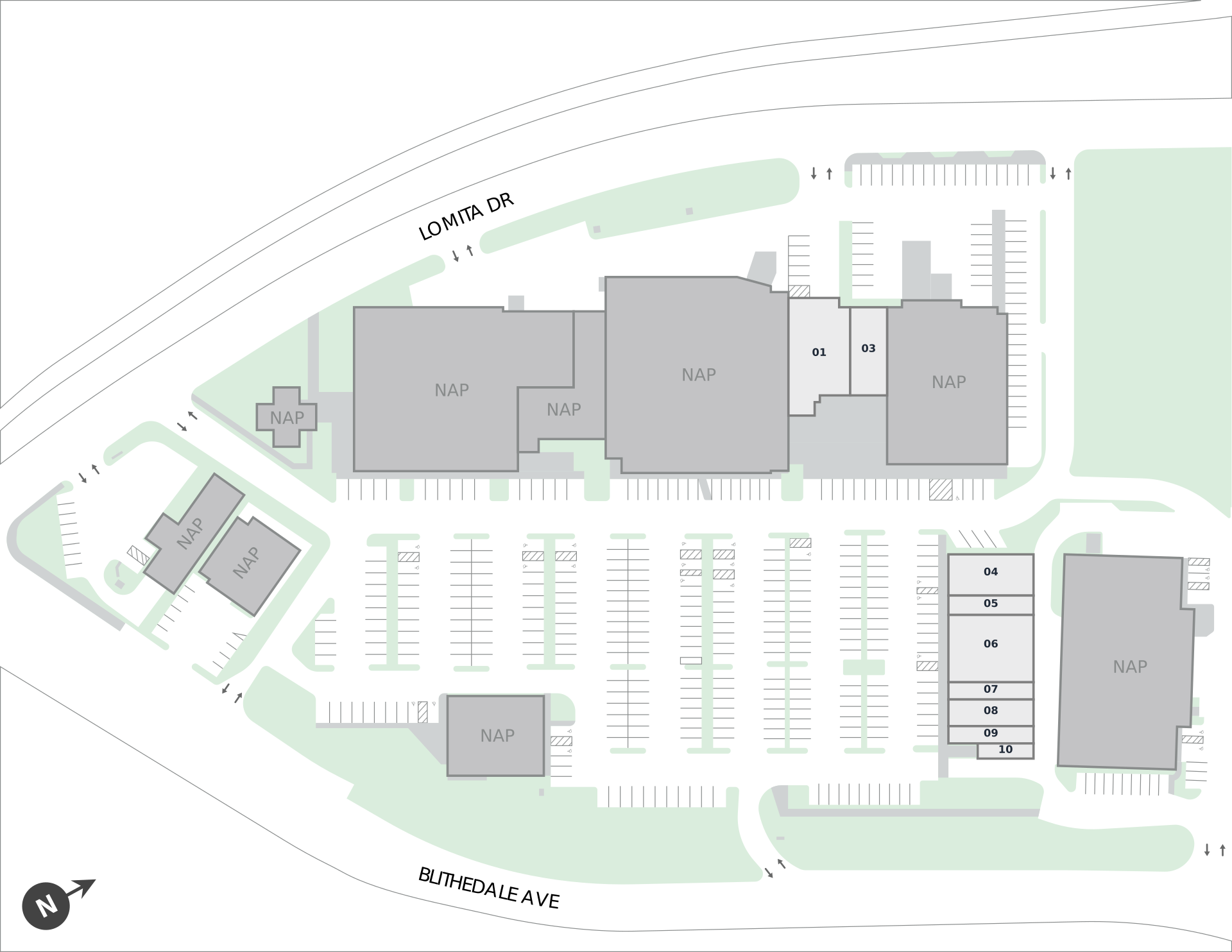 Alto Center Site Plan
