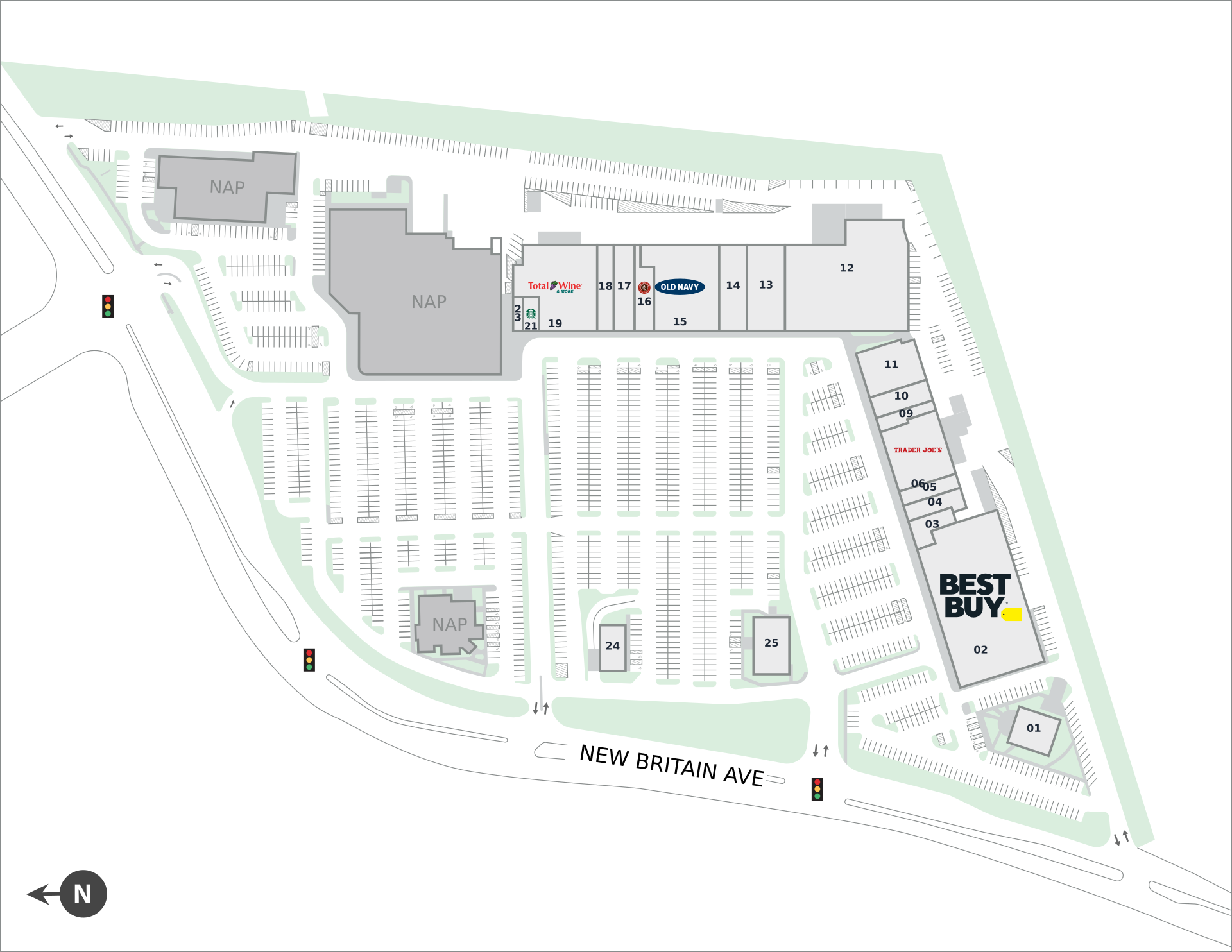 Corbin's Corner Site Plan