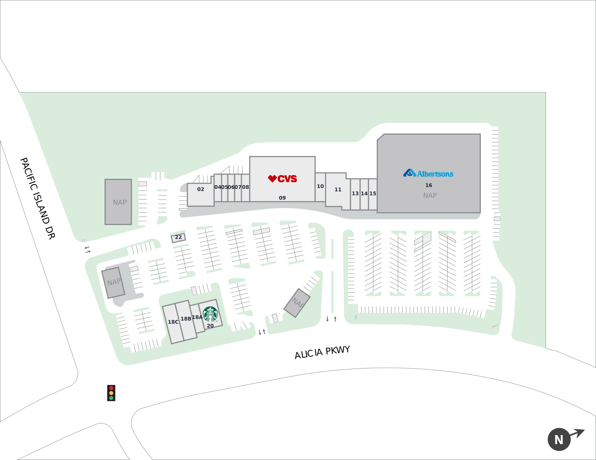 Laguna Niguel Plaza Site Plan