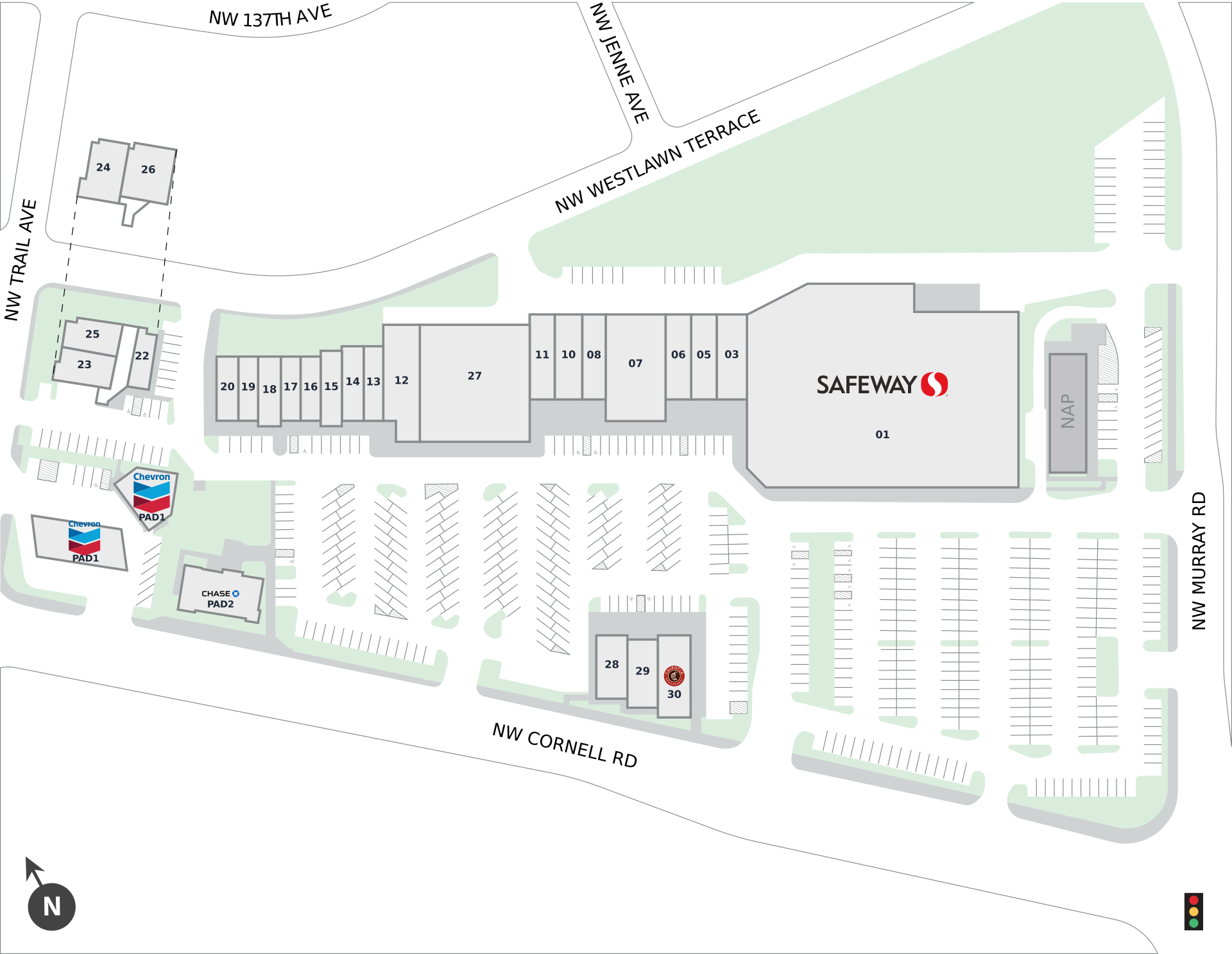 Sunset Mall Site Plan