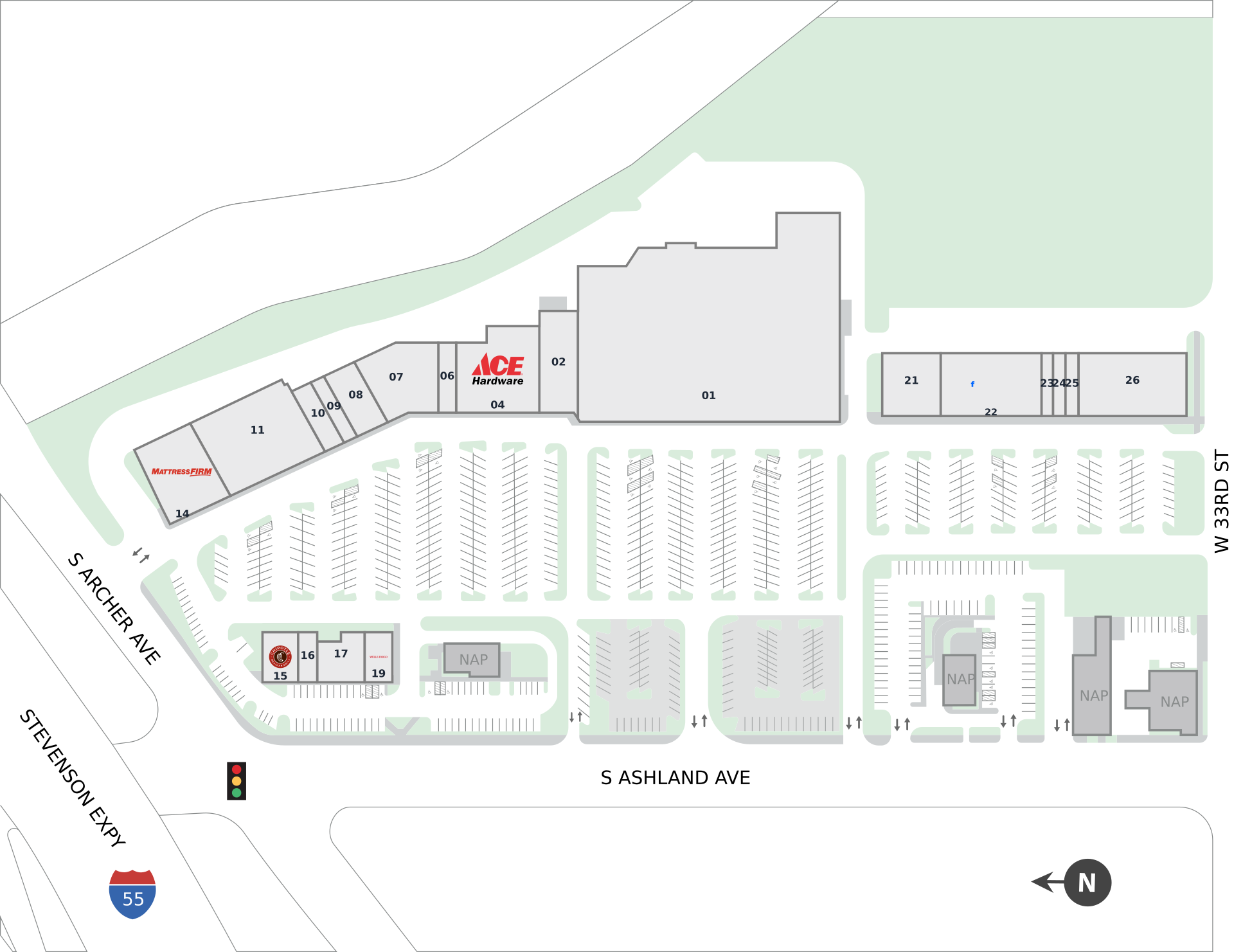 Riverside Square & River's Edge Site Plan