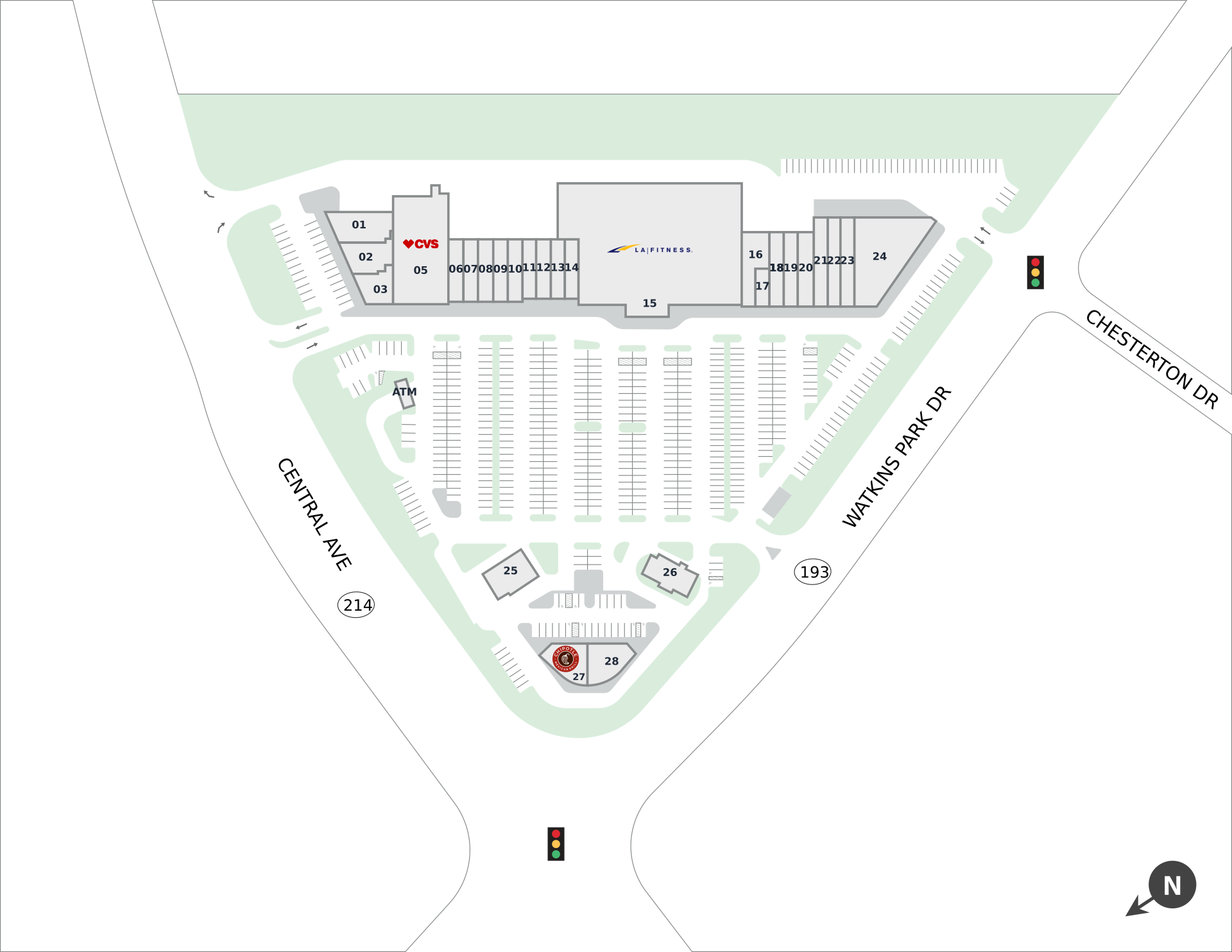 Watkins Park Plaza Site Plan