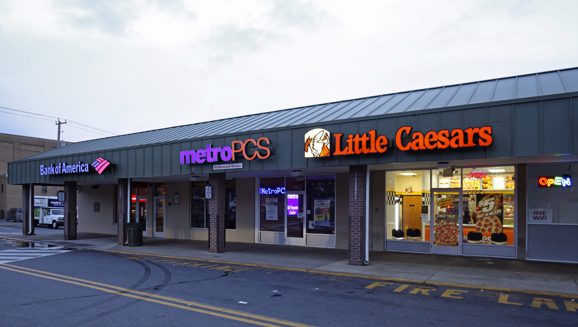 Allen Street Shopping Center in Allentown, Pennsylvania