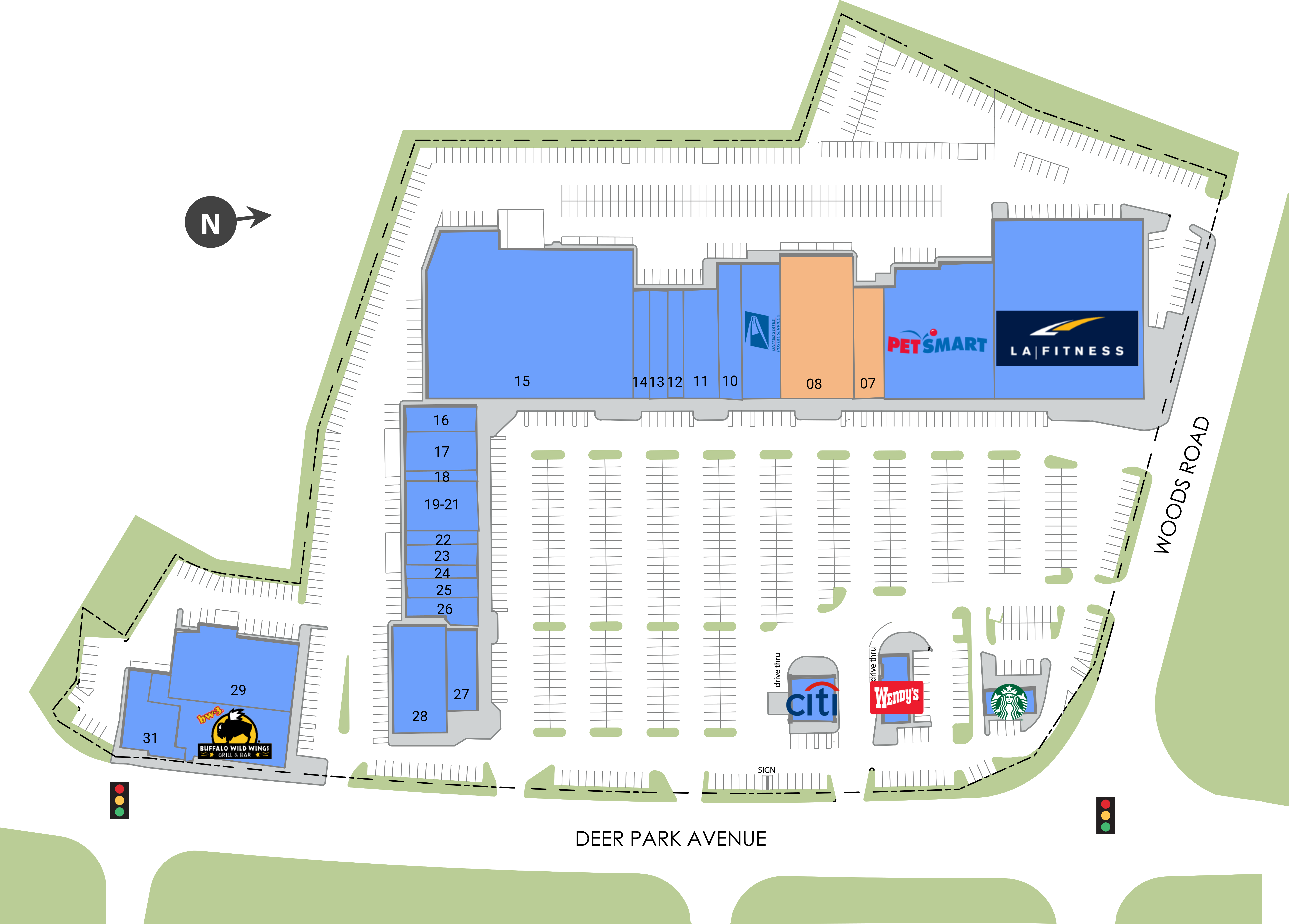 Sunset Plaza Site Plan