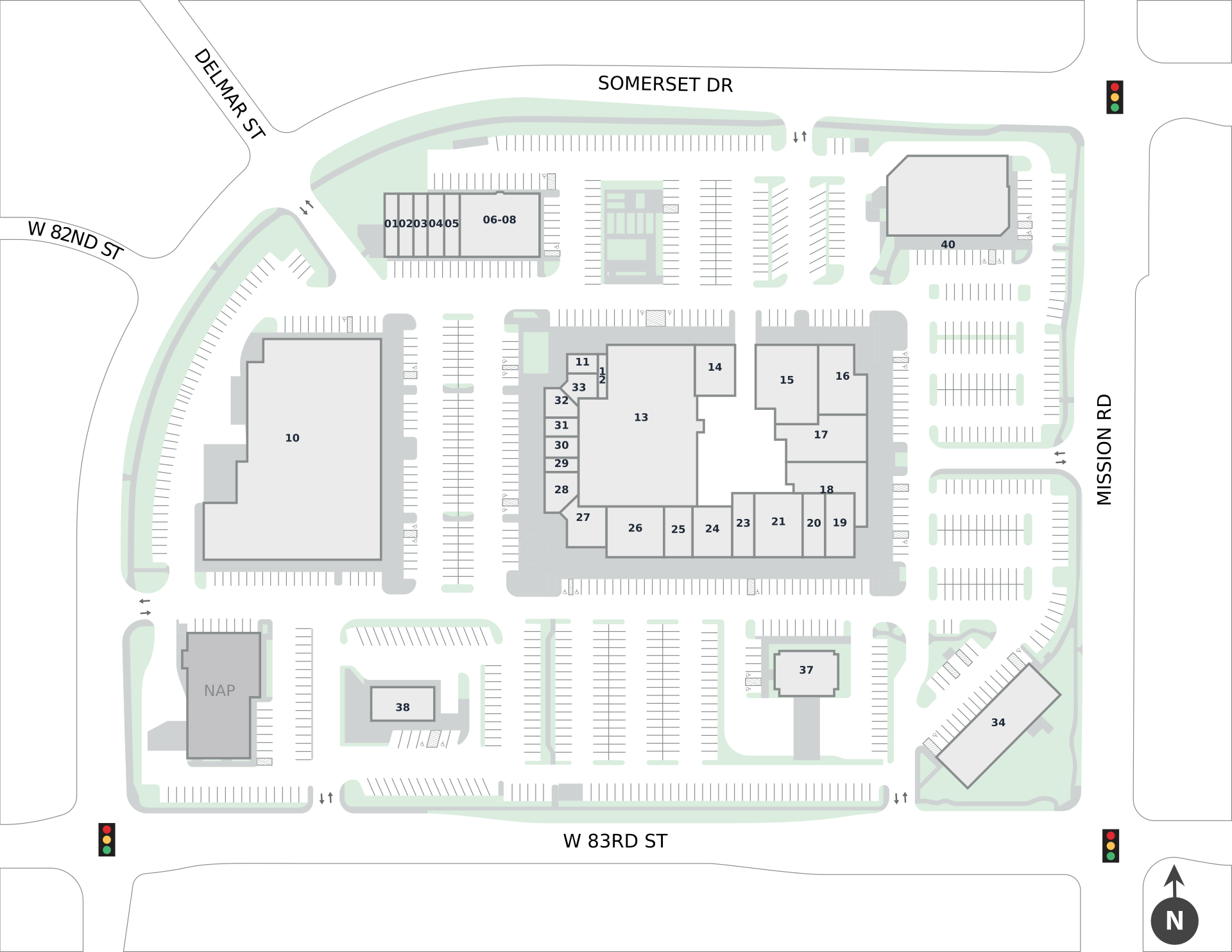 Corinth Square Site Plan