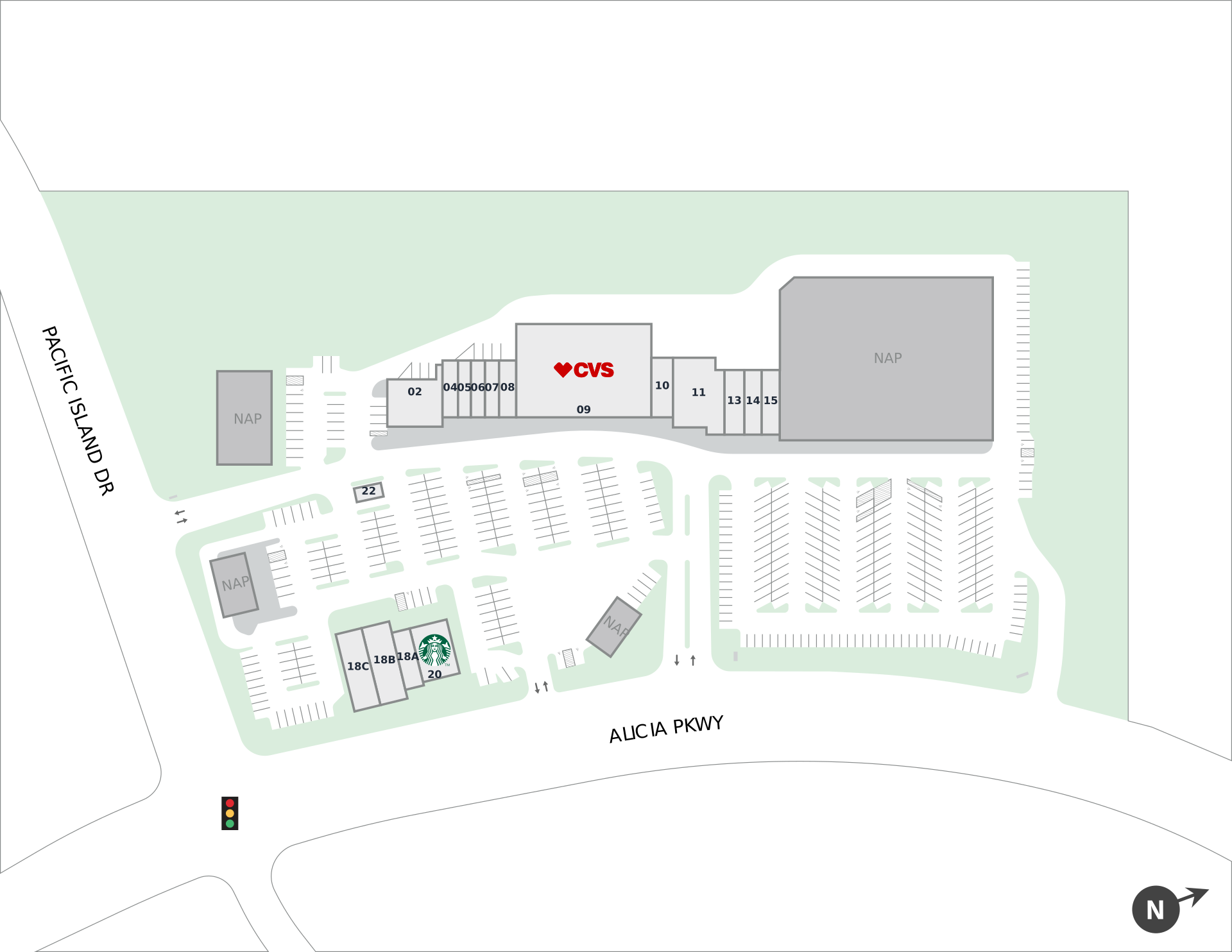 Laguna Niguel Plaza Site Plan