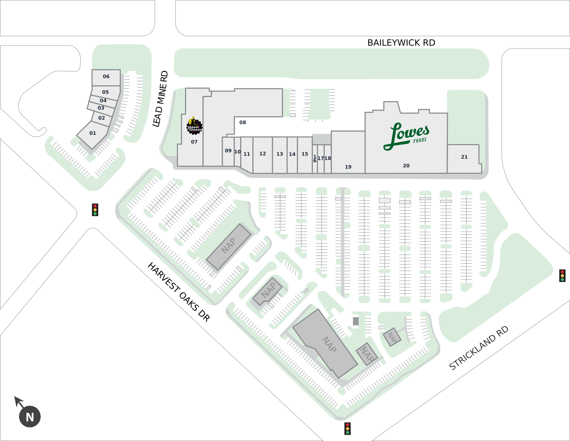 Harvest Plaza Site Plan