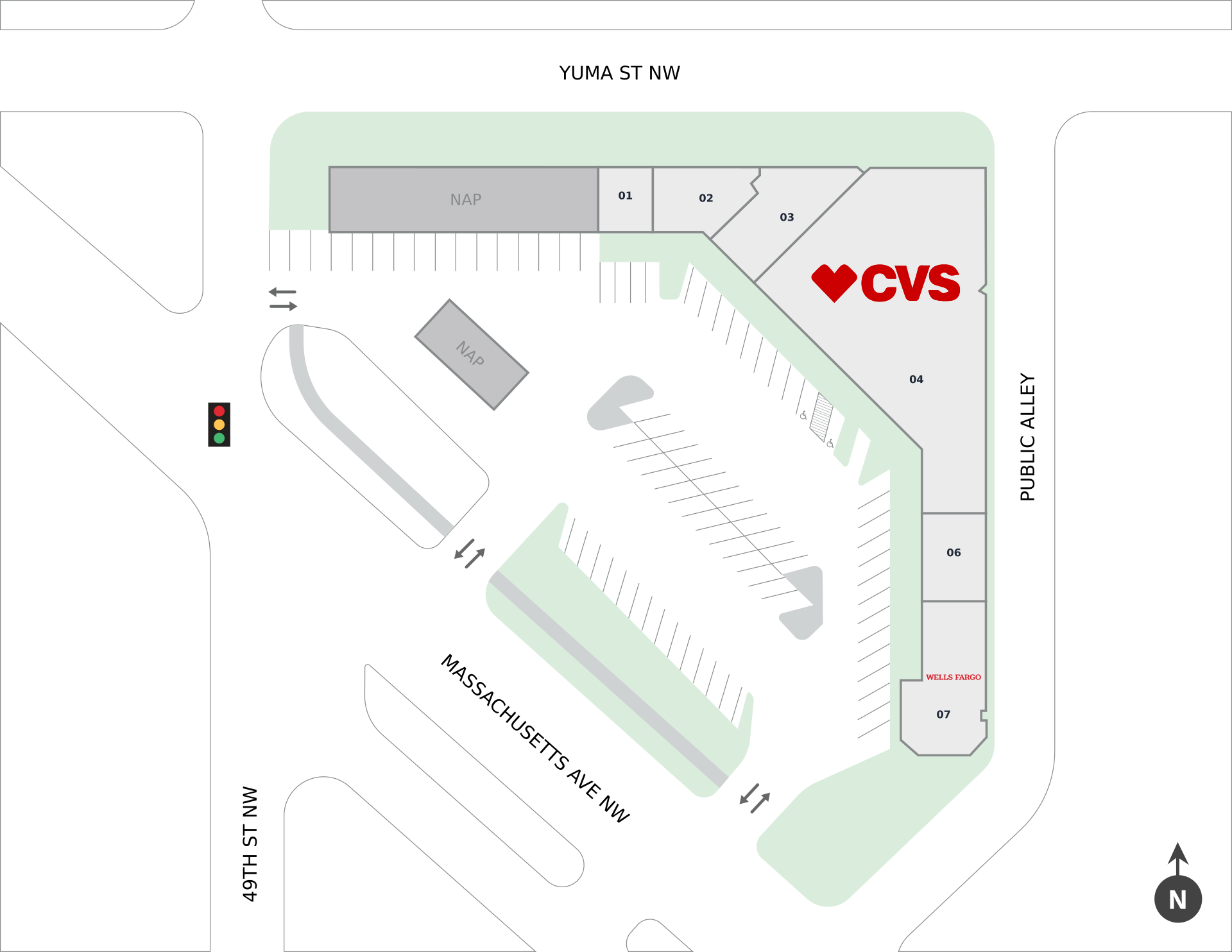 Spring Valley Shopping Center Site Plan
