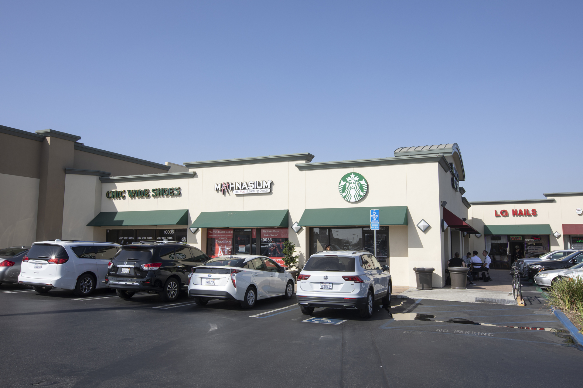 Cypress East Shopping Center in Cypress, California